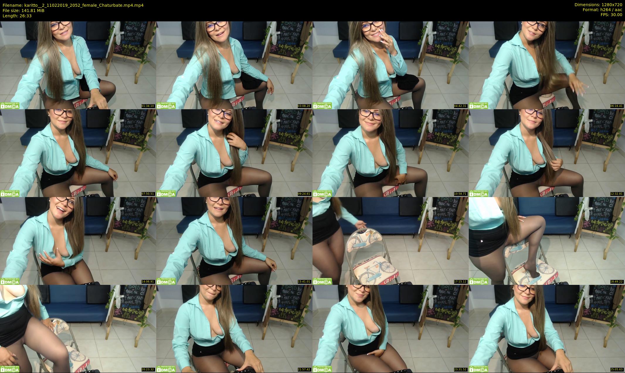 karitto__2 — 27 minute Chaturbate female cam show recording, 720p, Feb 11, 2019