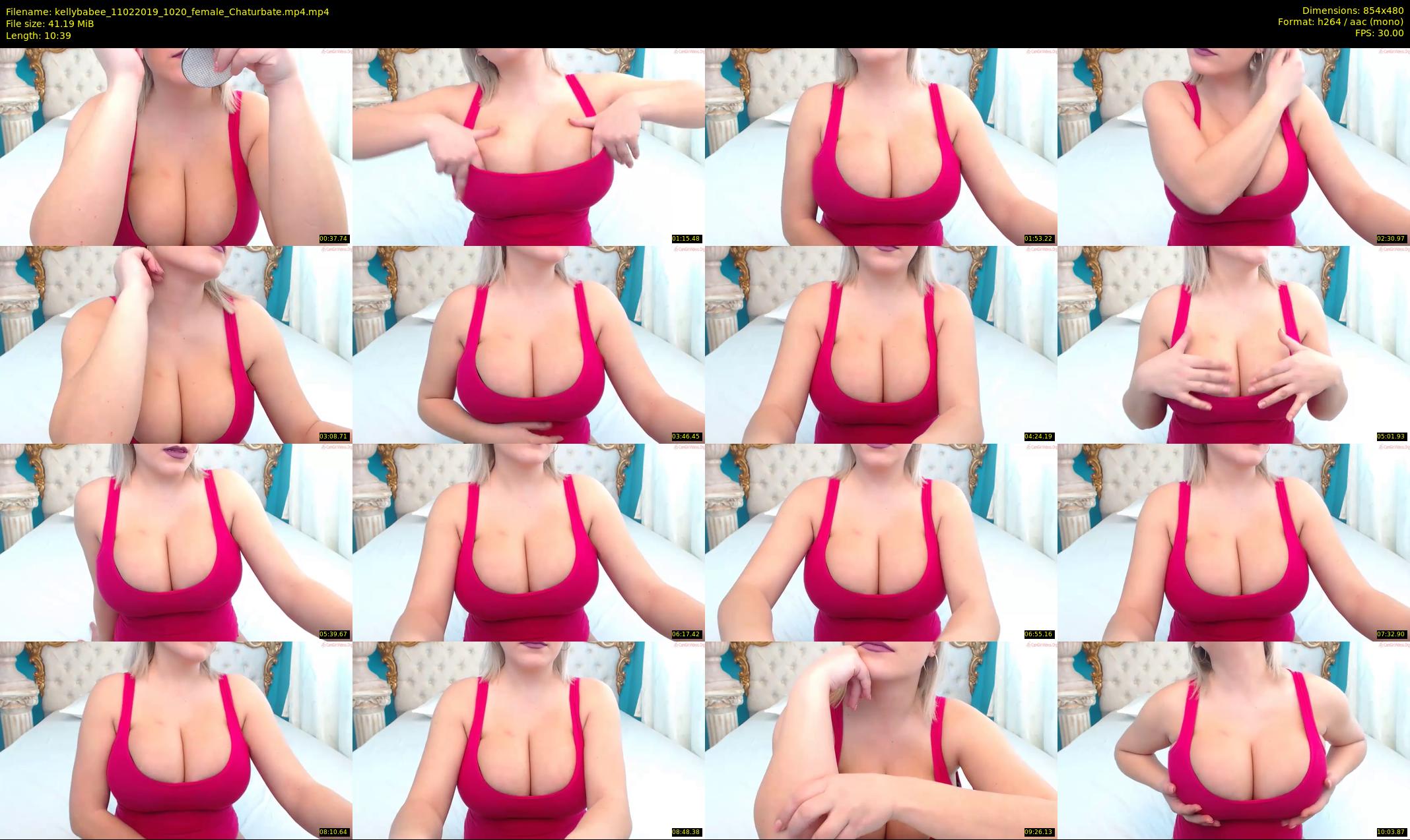 kellybabee — 11 minute Chaturbate female cam show recording, 480p, Feb 11, 2019