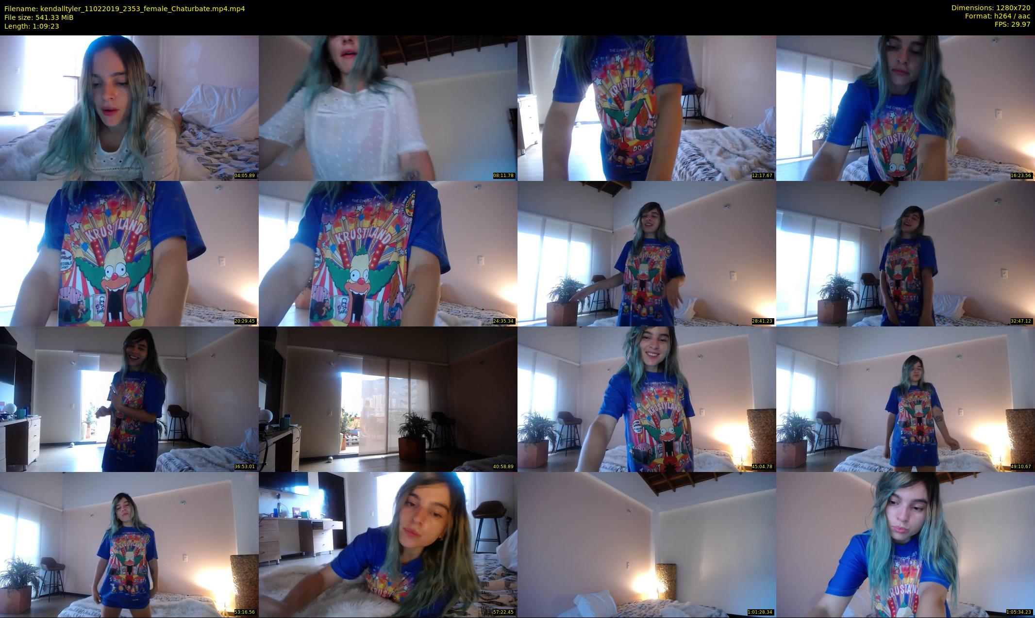 kendalltyler — 70 minute Chaturbate female cam show recording, 720p, Feb 11, 2019