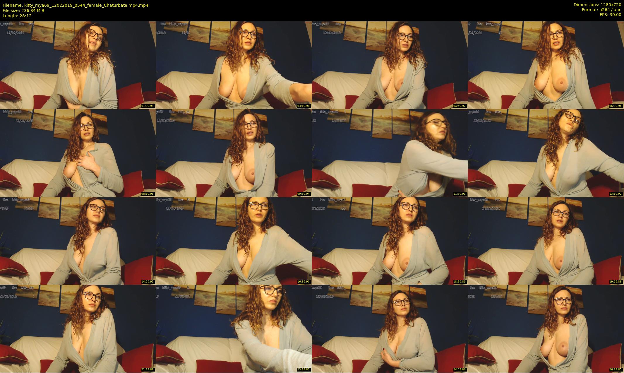 kitty_mya69 — 29 minute Chaturbate female cam show recording, 720p, Feb 12, 2019