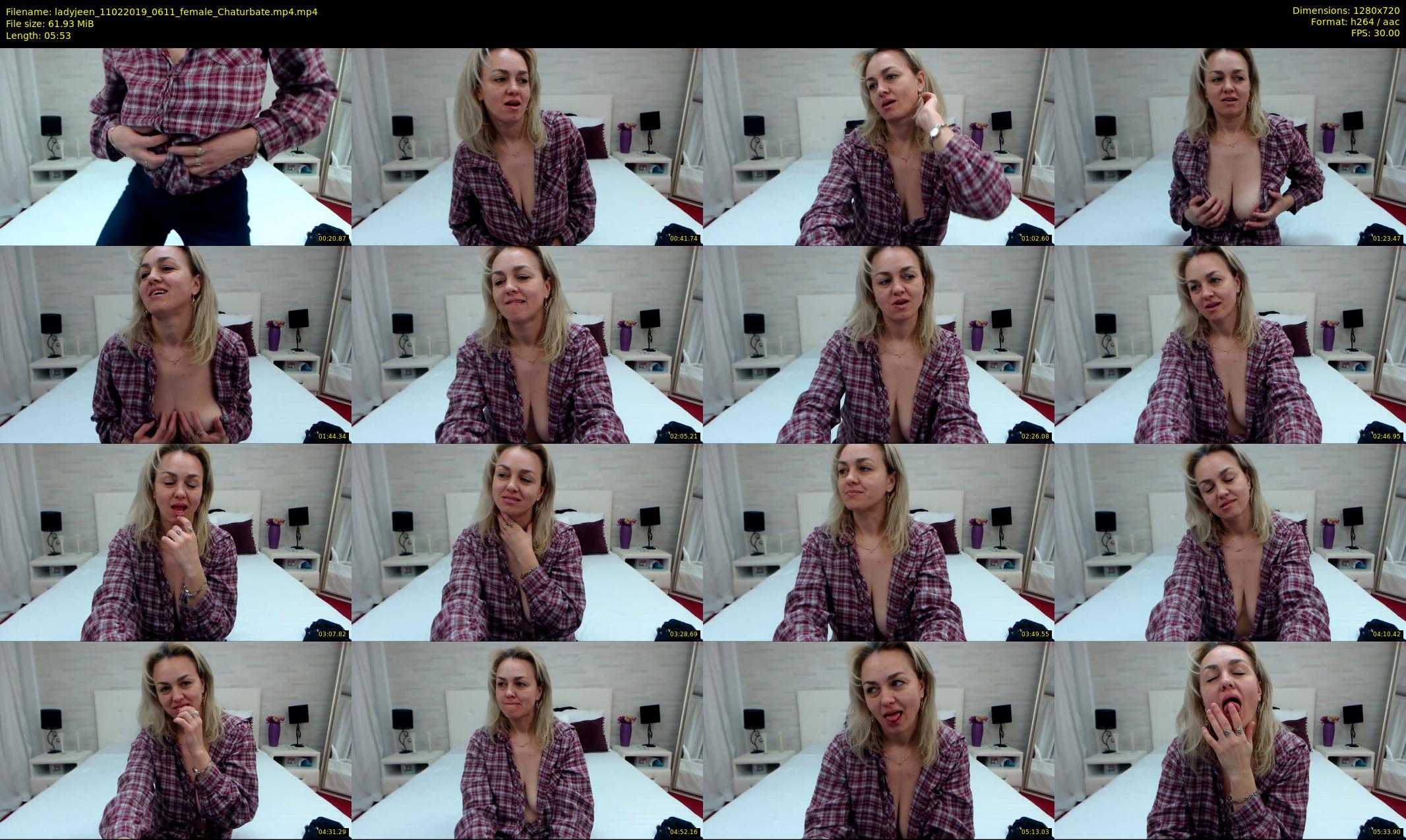 ladyjeen — 6 minute Chaturbate female cam show recording, 720p, Feb 11, 2019