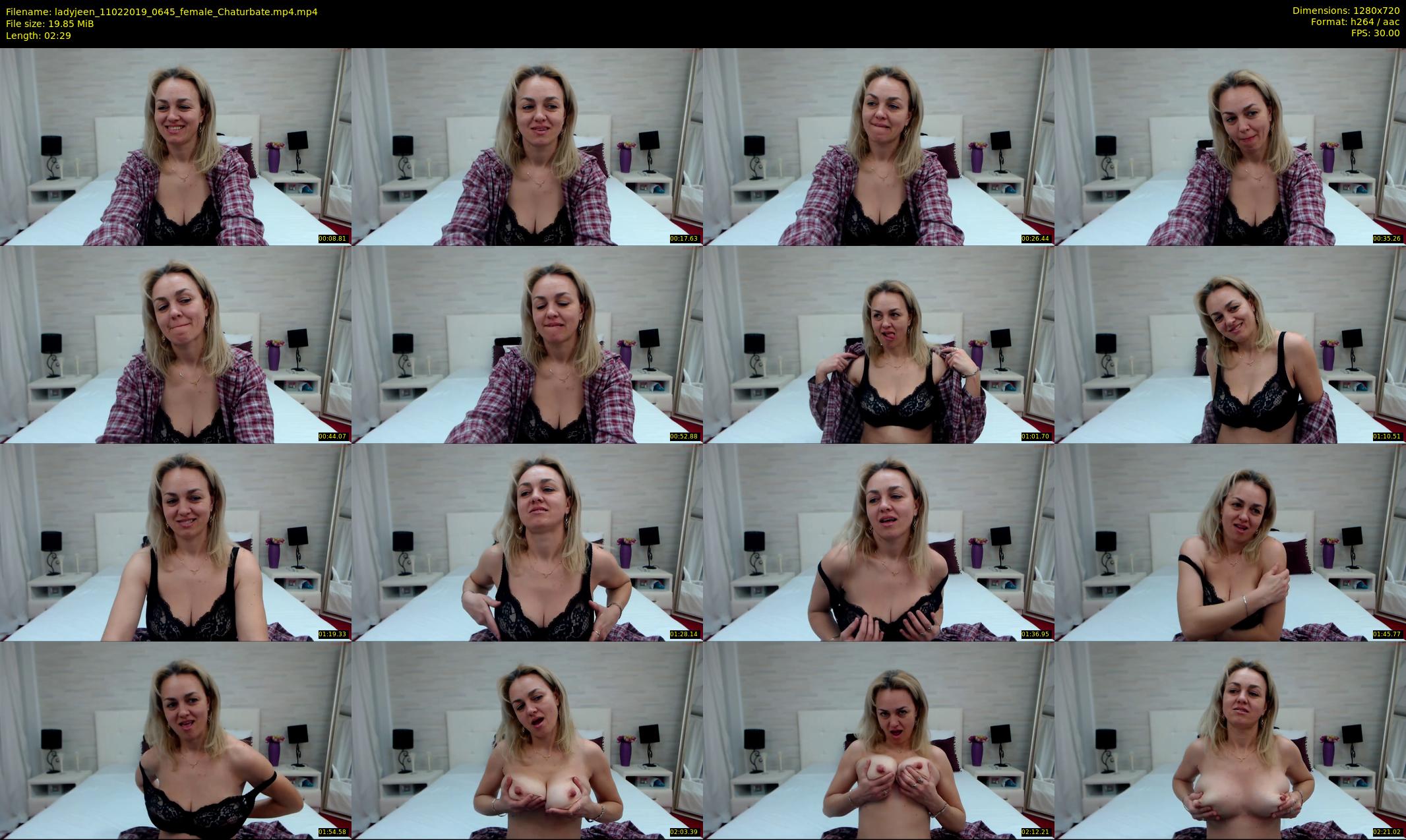 ladyjeen — 3 minute Chaturbate female cam show recording, 720p, Feb 11, 2019