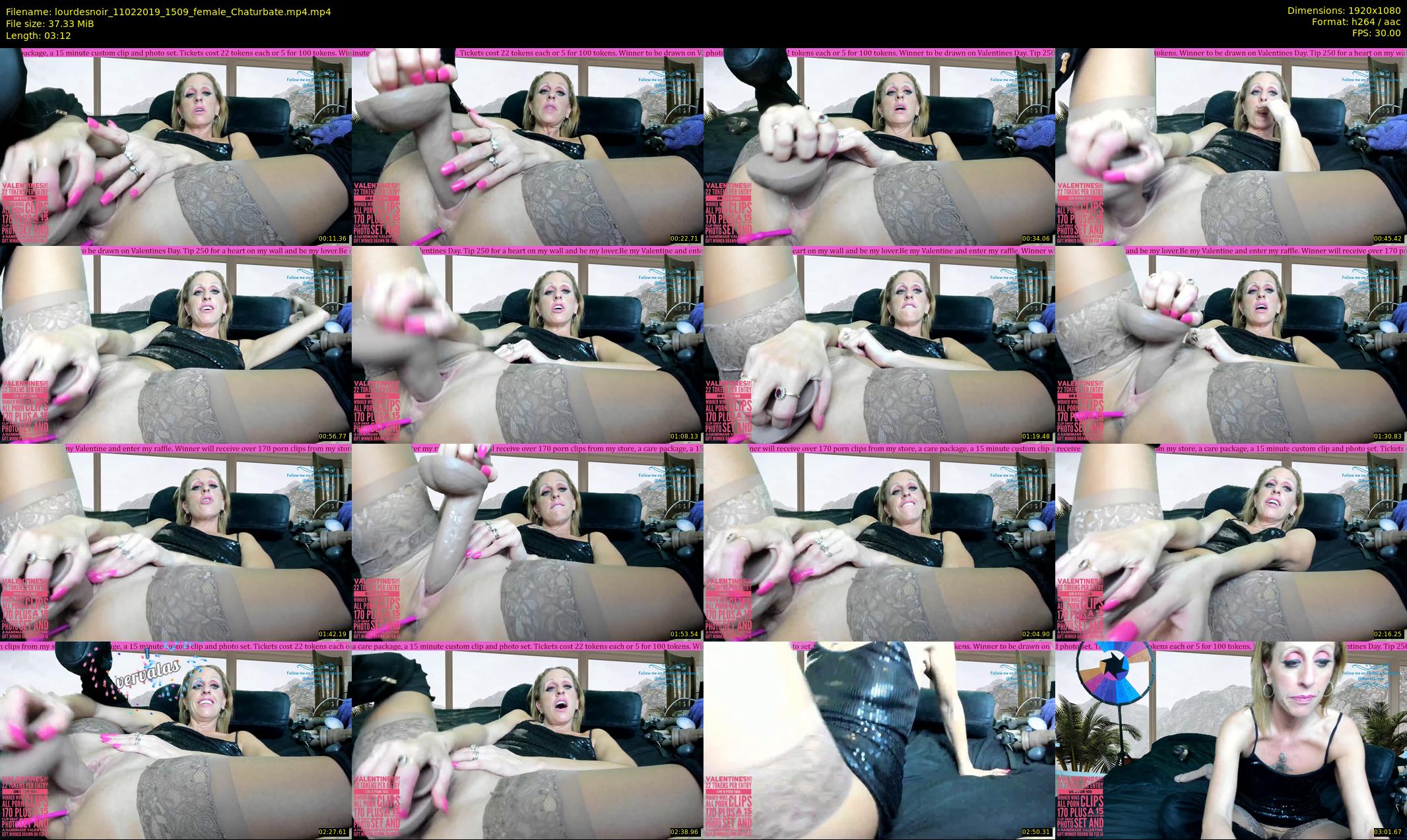 lourdesnoir — 4 minute Chaturbate female cam show recording, 1080p, Feb 11, 2019