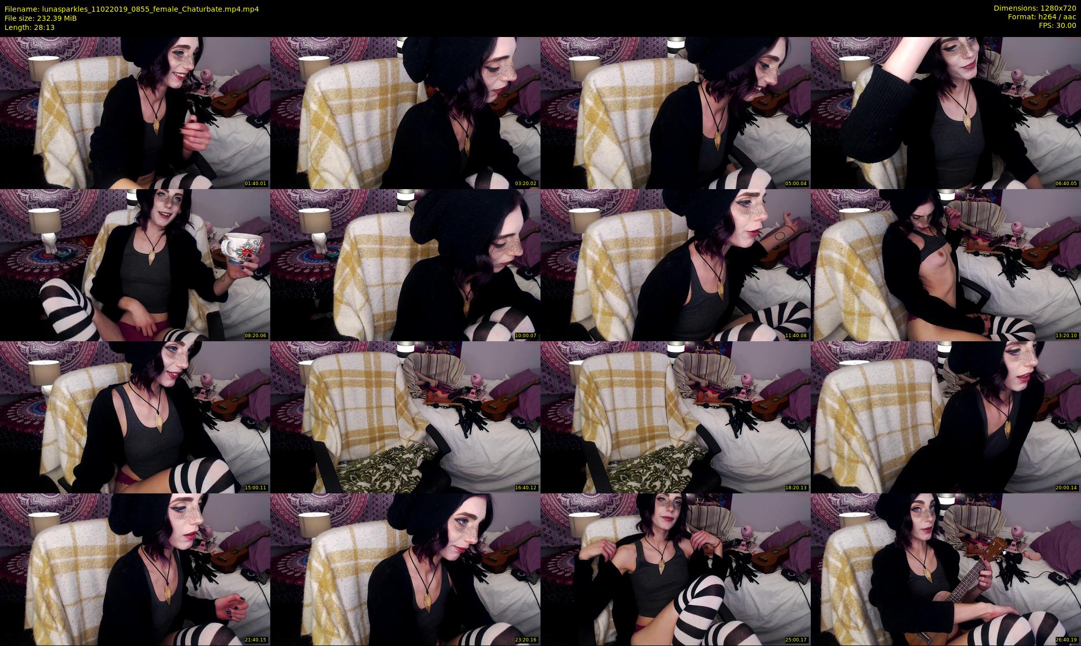 lunasparkles — 29 minute Chaturbate female cam show recording, 720p, Feb 11, 2019