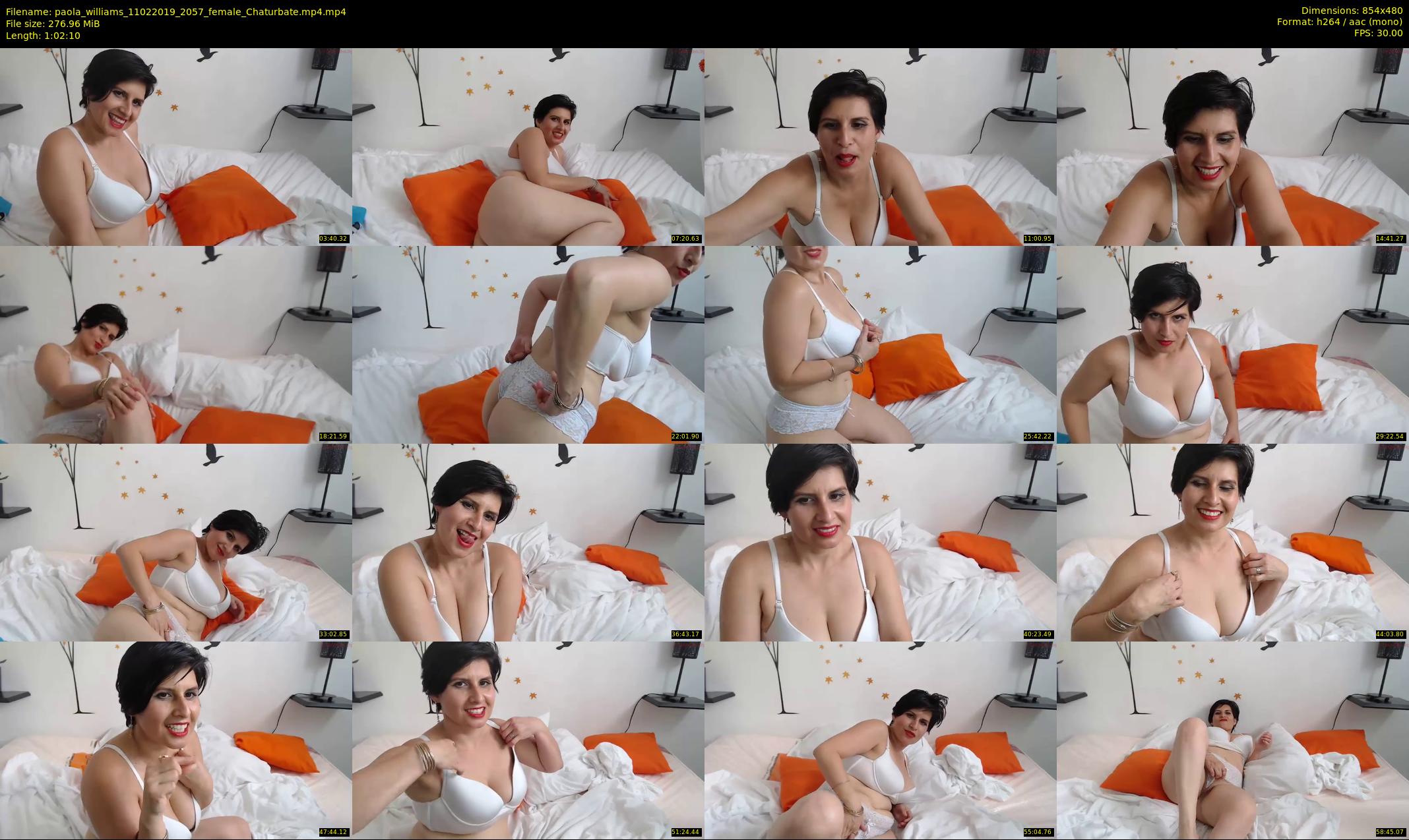 paola_williams — 63 minute Chaturbate female cam show recording, 480p, Feb 11, 2019
