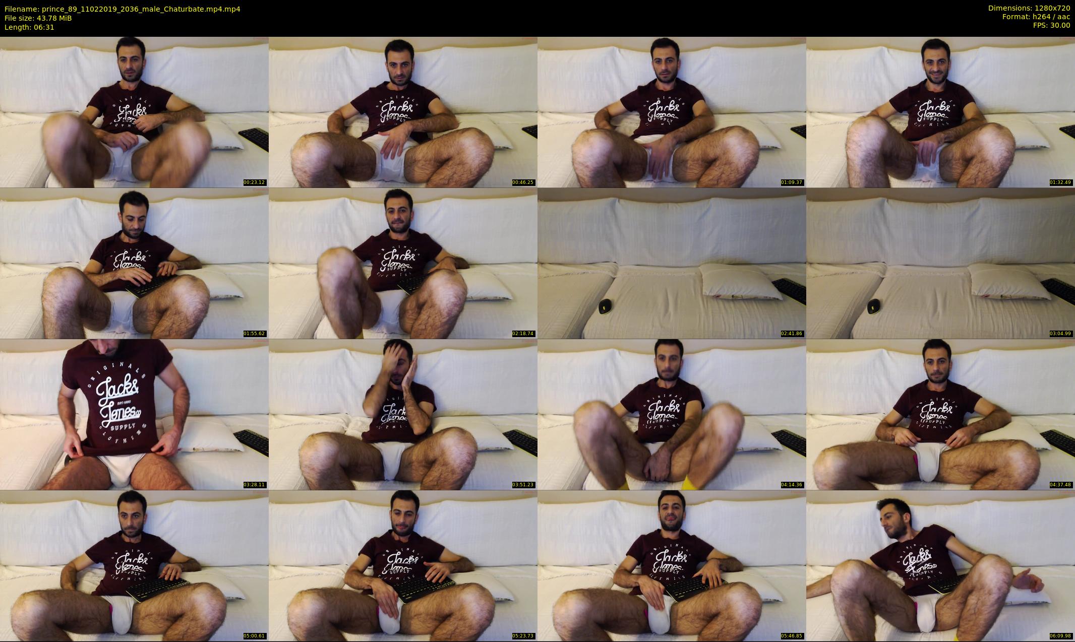 prince_89 — 7 minute Chaturbate male cam show recording, 720p, Feb 11, 2019