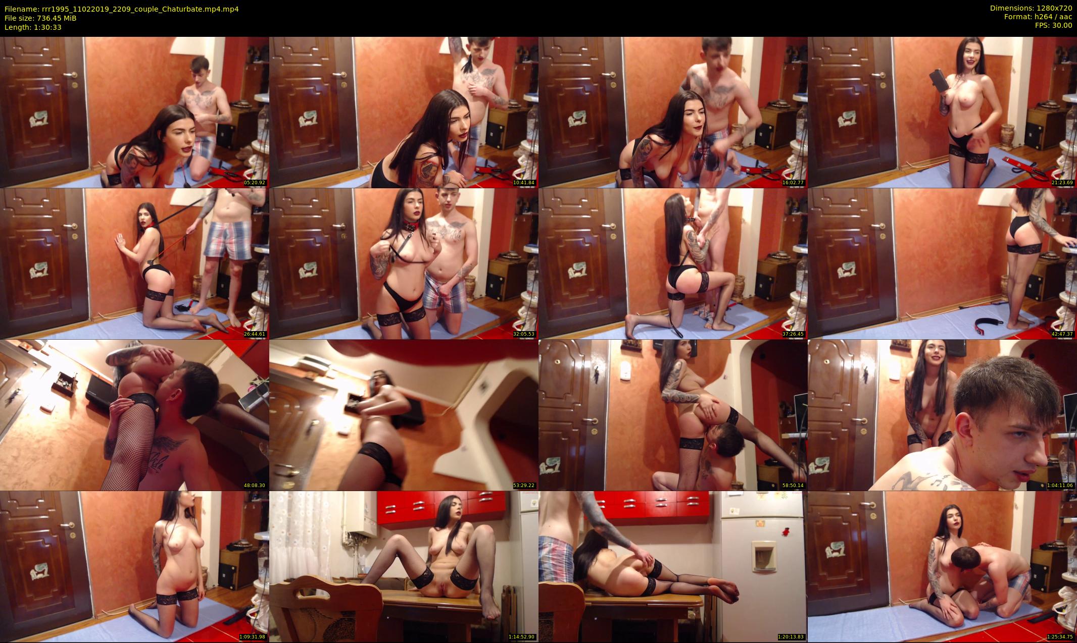 rrr1995 — 91 minute Chaturbate couple cam show recording, 720p, Feb 11, 2019