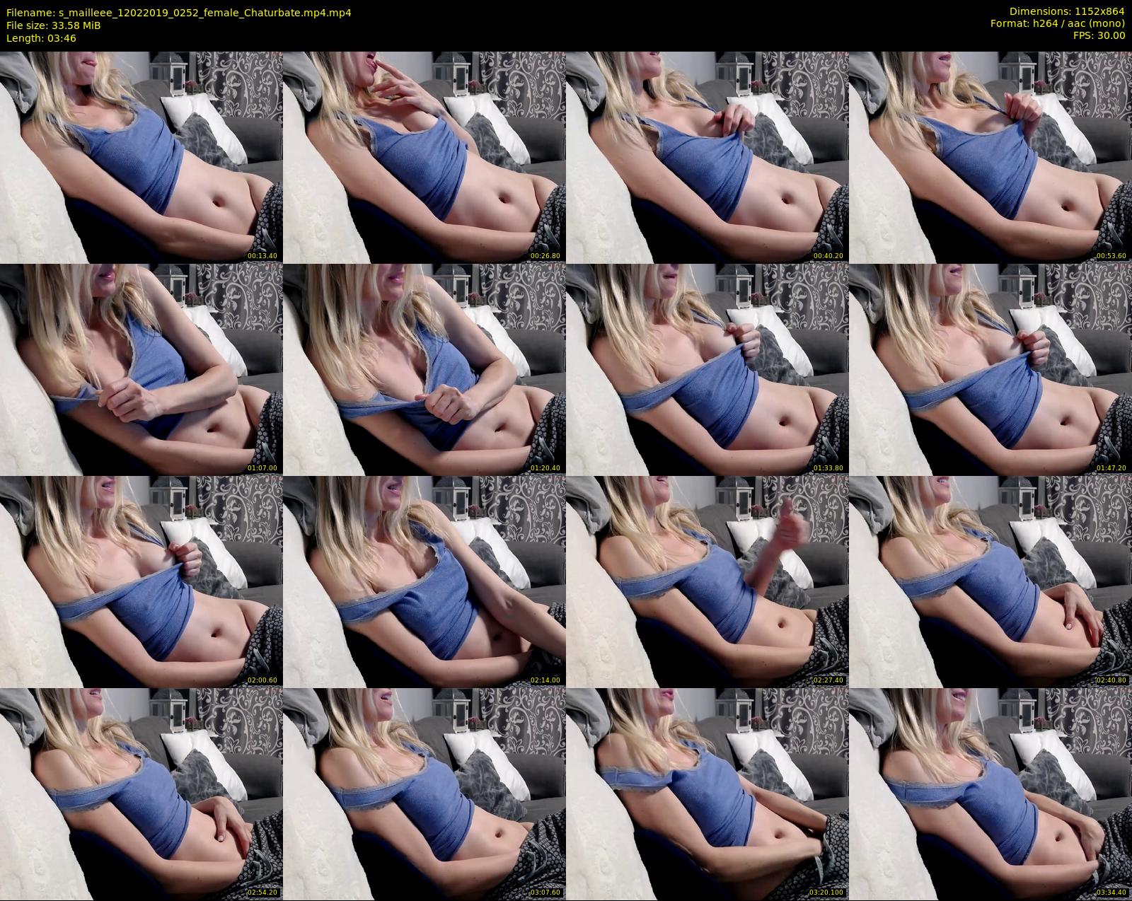 s_mailleee — 4 minute Chaturbate female cam show recording, 720p, Feb 12, 2019