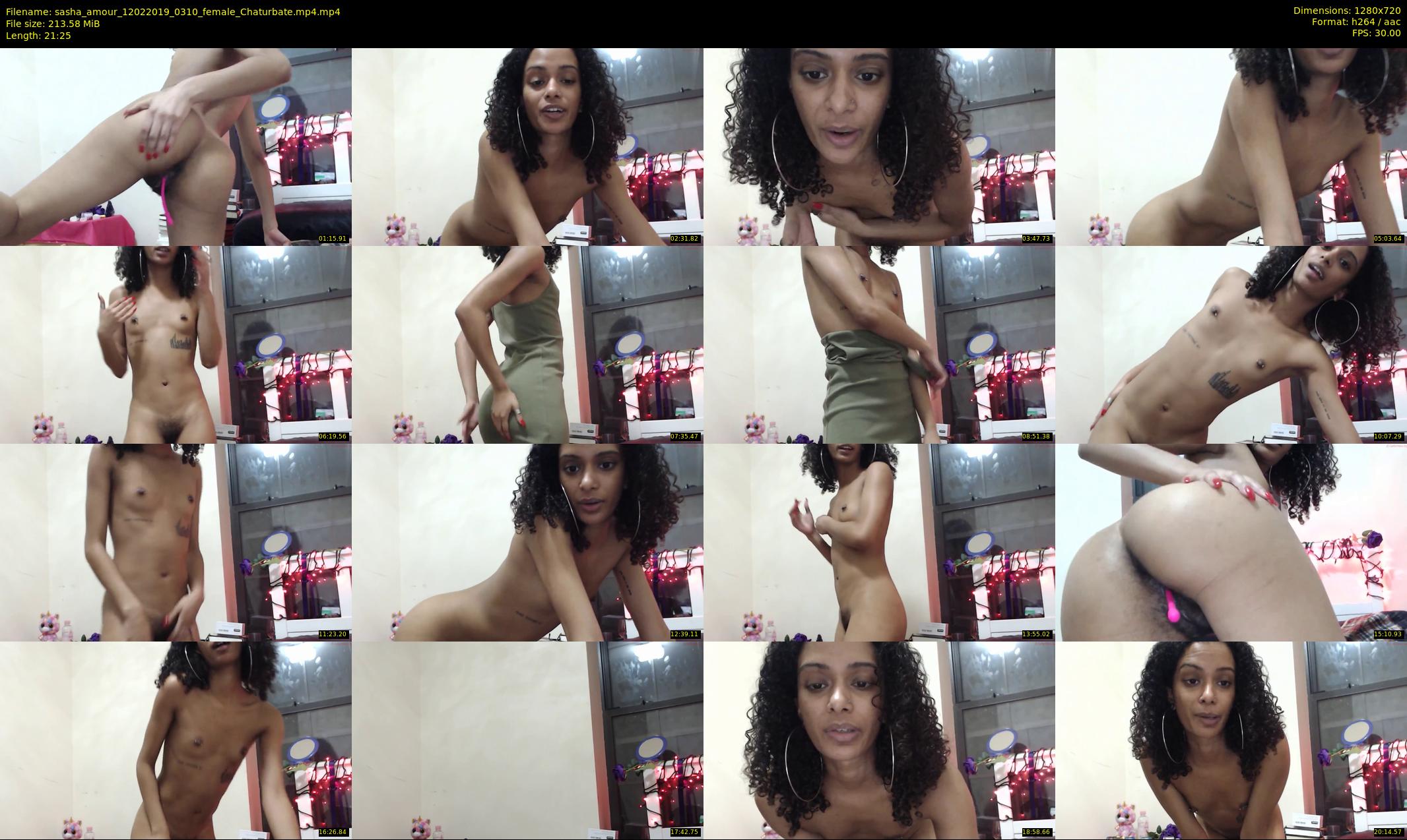 sasha_amour — 22 minute Chaturbate female cam show recording, 720p, Feb 12, 2019