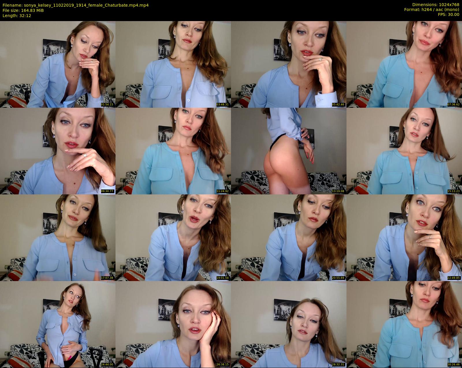 sonya_kelsey — 33 minute Chaturbate female cam show recording, 720p, Feb 11, 2019