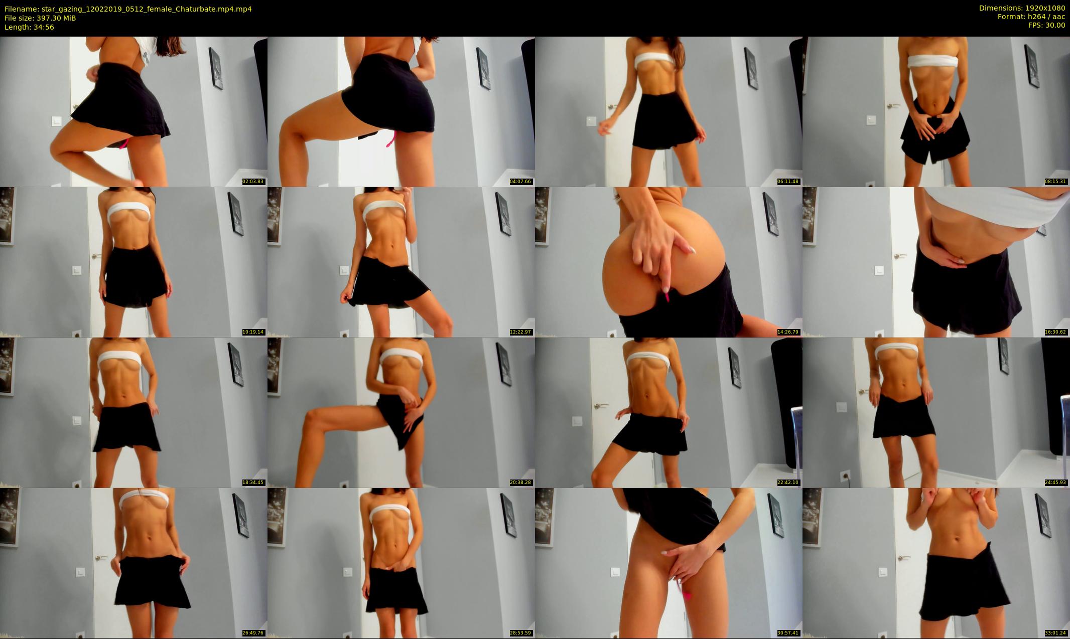 star_gazing — 35 minute Chaturbate female cam show recording, 1080p, Feb 12, 2019