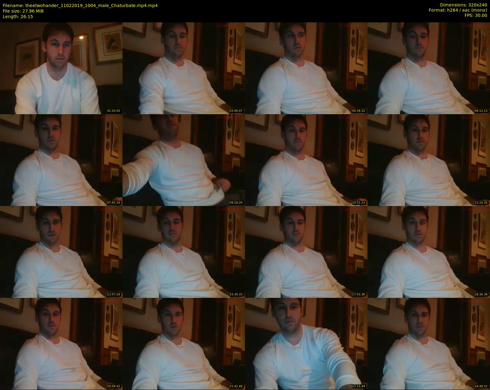 theetwohander — 27 minute Chaturbate male cam show recording, SD, Feb 11, 2019