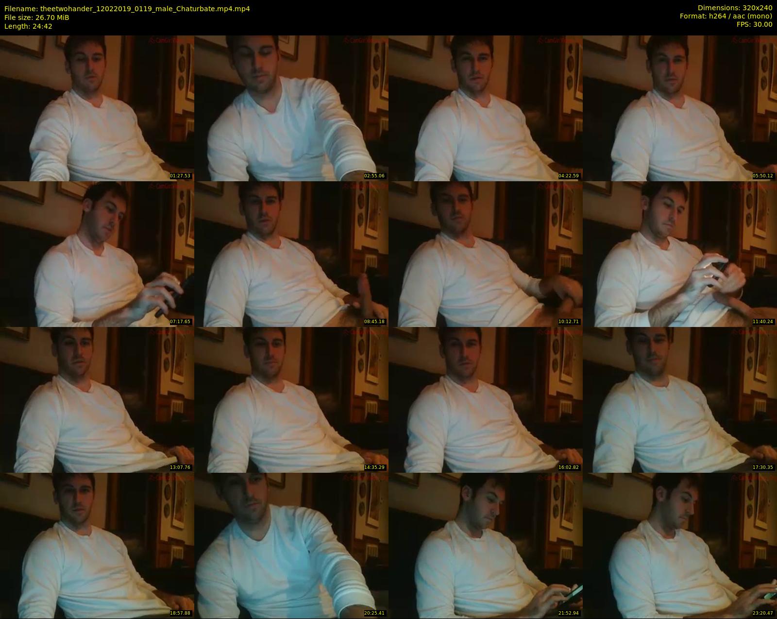 theetwohander — 25 minute Chaturbate male cam show recording, SD, Feb 12, 2019