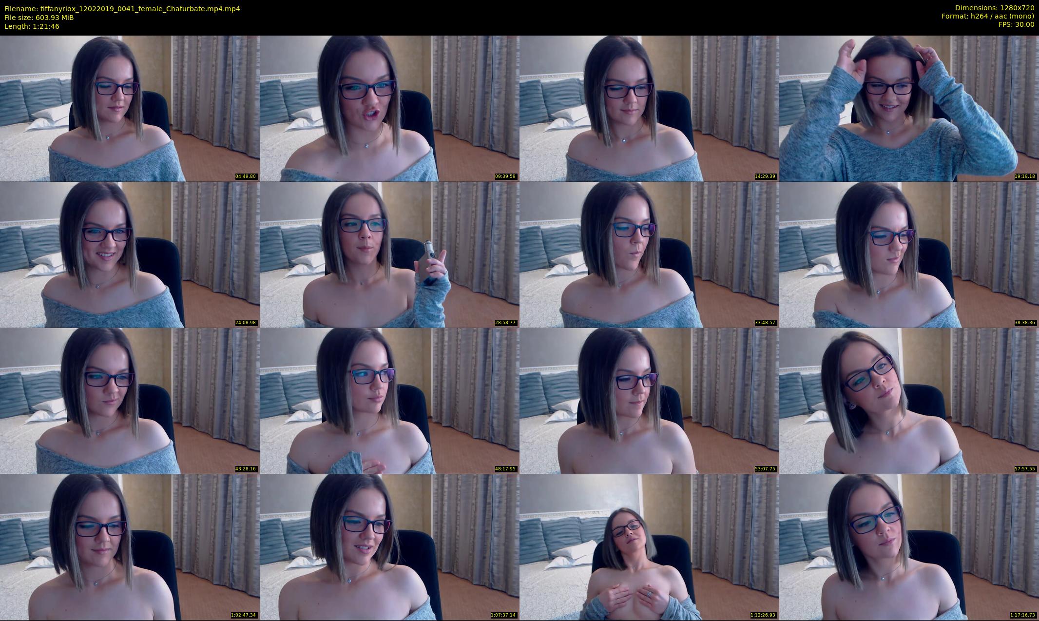tiffanyriox — 82 minute Chaturbate female cam show recording, 720p, Feb 12, 2019