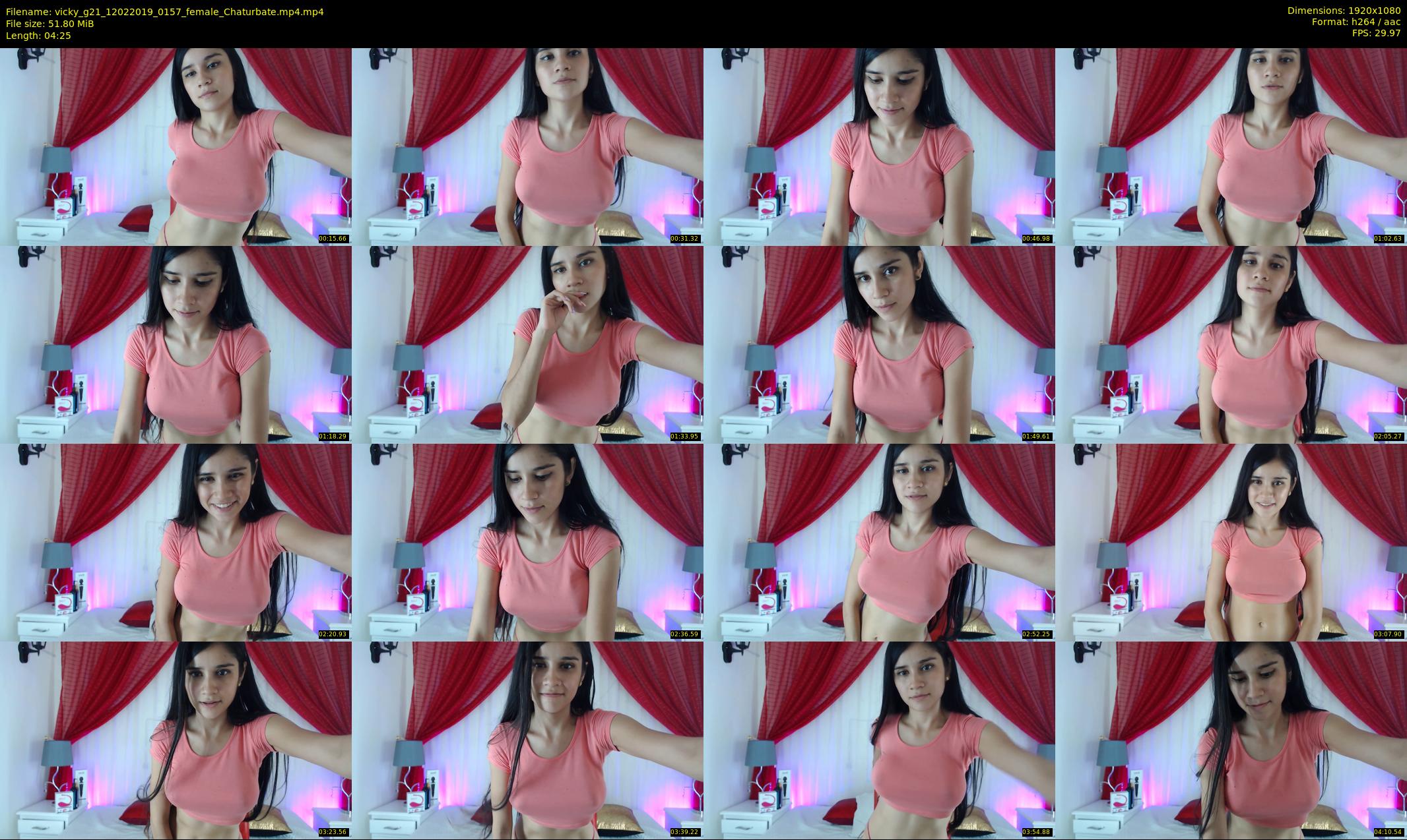 vicky_g21 — 5 minute Chaturbate female cam show recording, 1080p, Feb 12, 2019