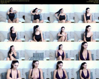 BelovedKhlloe — 58 minute MyFreeCams cam show recording, 480p, Feb 12, 2019