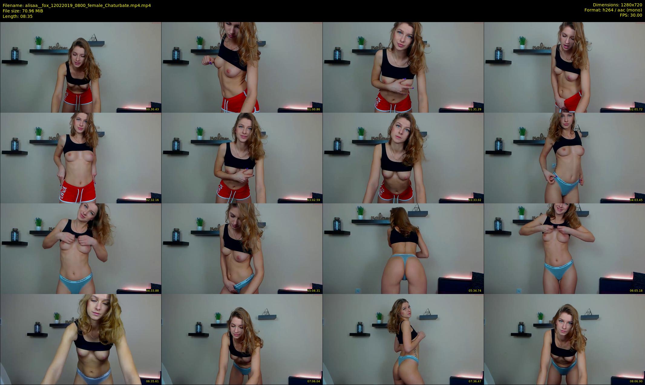 alisaa__fox — 9 minute Chaturbate female cam show recording, 720p, Feb 12, 2019