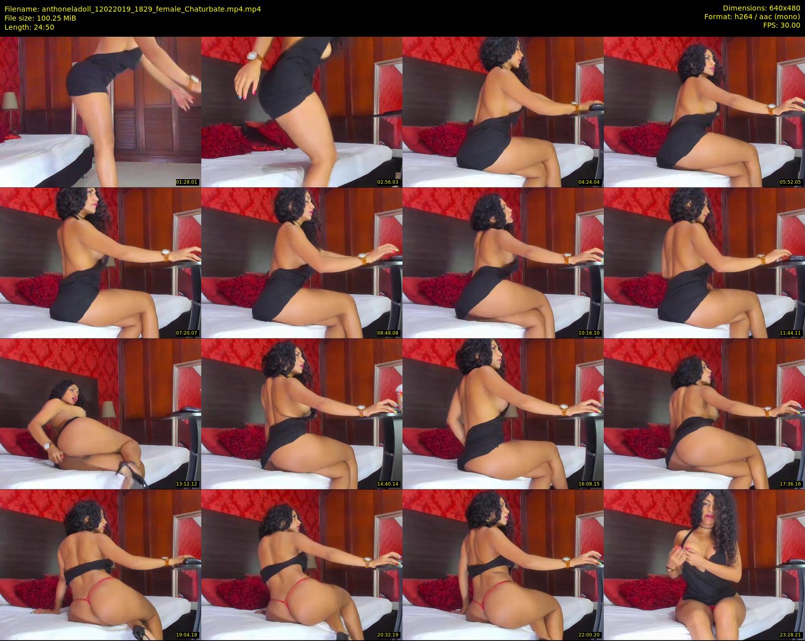 anthoneladoll — 25 minute Chaturbate female cam show recording, 480p, Feb 12, 2019