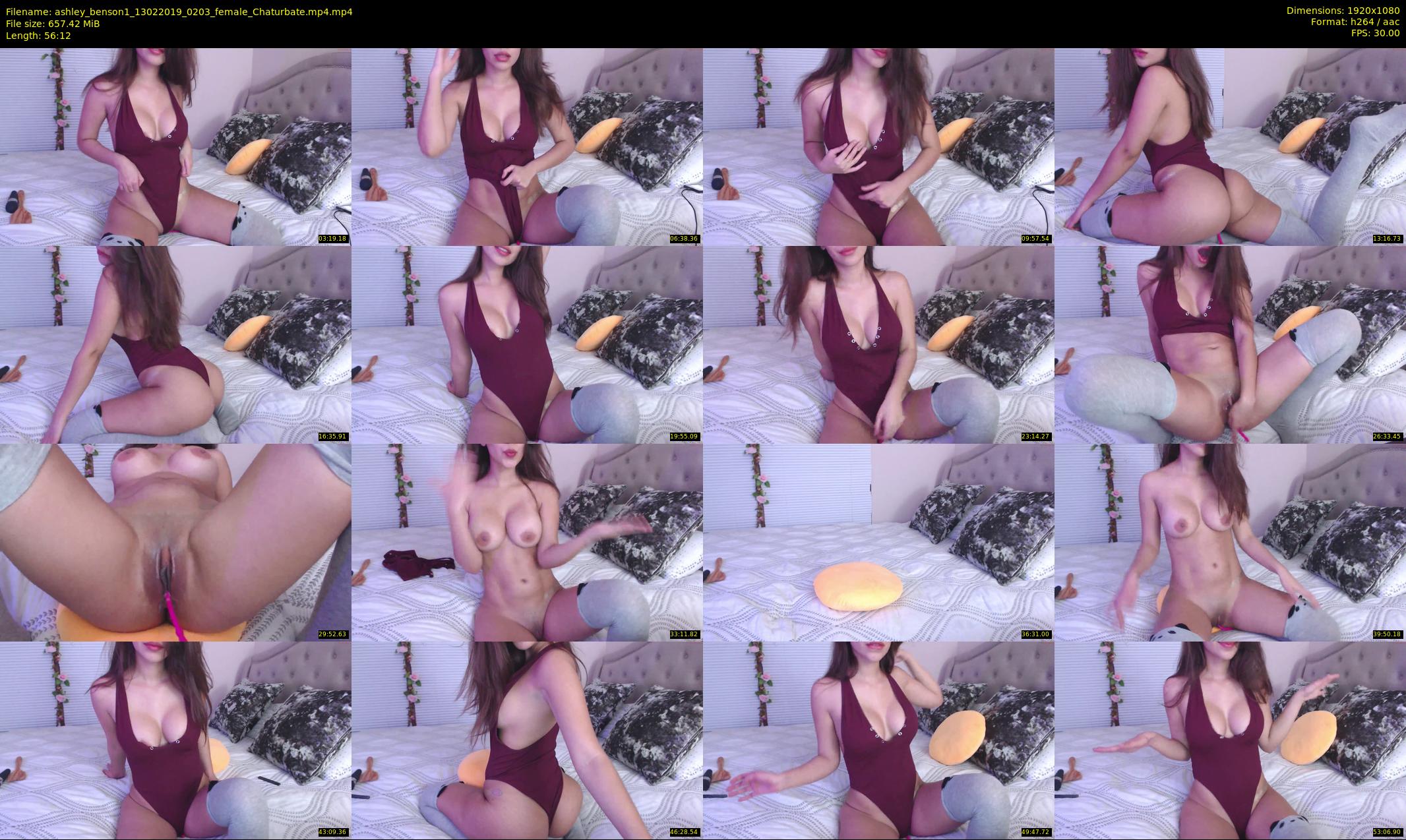 ashley_benson1 — 57 minute Chaturbate female cam show recording, 1080p, Feb 13, 2019