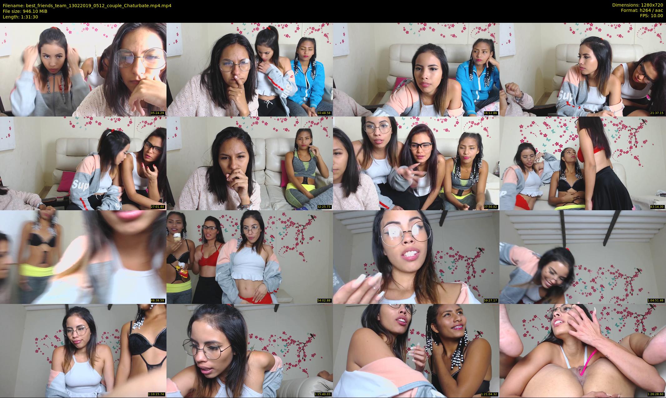 best_friends_team — 92 minute Chaturbate female cam show recording, 720p, Feb 13, 2019