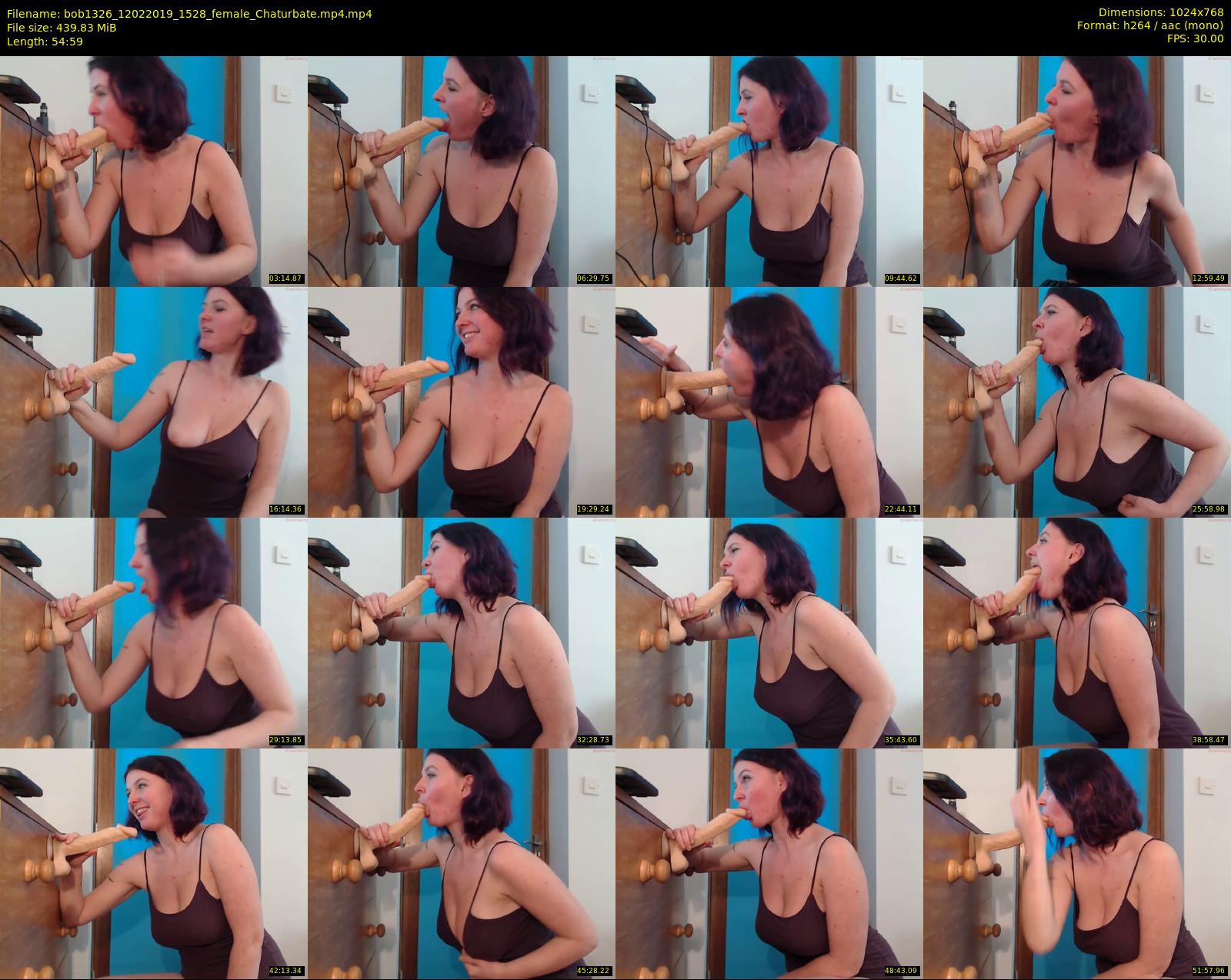 bob1326 — 55 minute Chaturbate female cam show recording, 720p, Feb 12, 2019