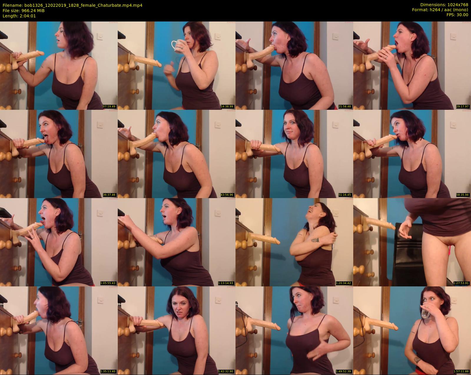 bob1326 — 125 minute Chaturbate female cam show recording, 720p, Feb 12, 2019