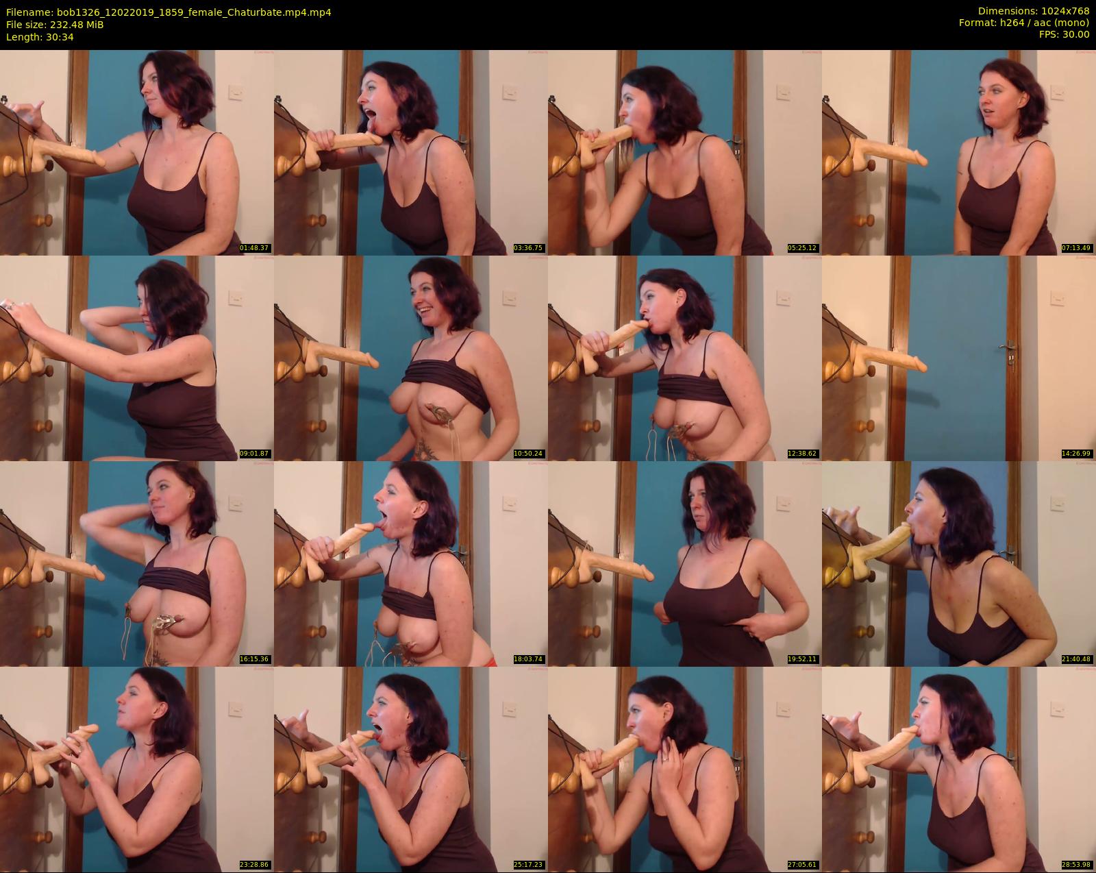bob1326 — 31 minute Chaturbate female cam show recording, 720p, Feb 12, 2019