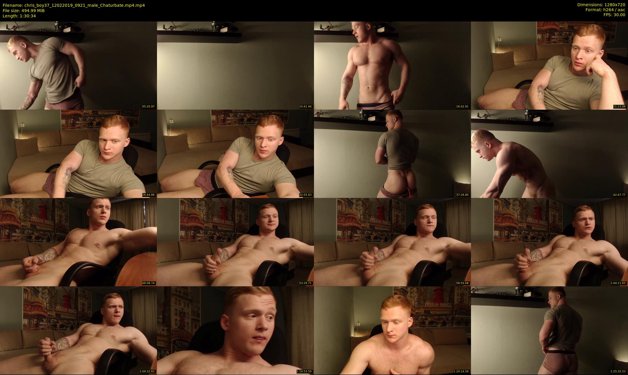 chris_boy37 — 91 minute Chaturbate male cam show recording, 720p, Feb 12, 2019