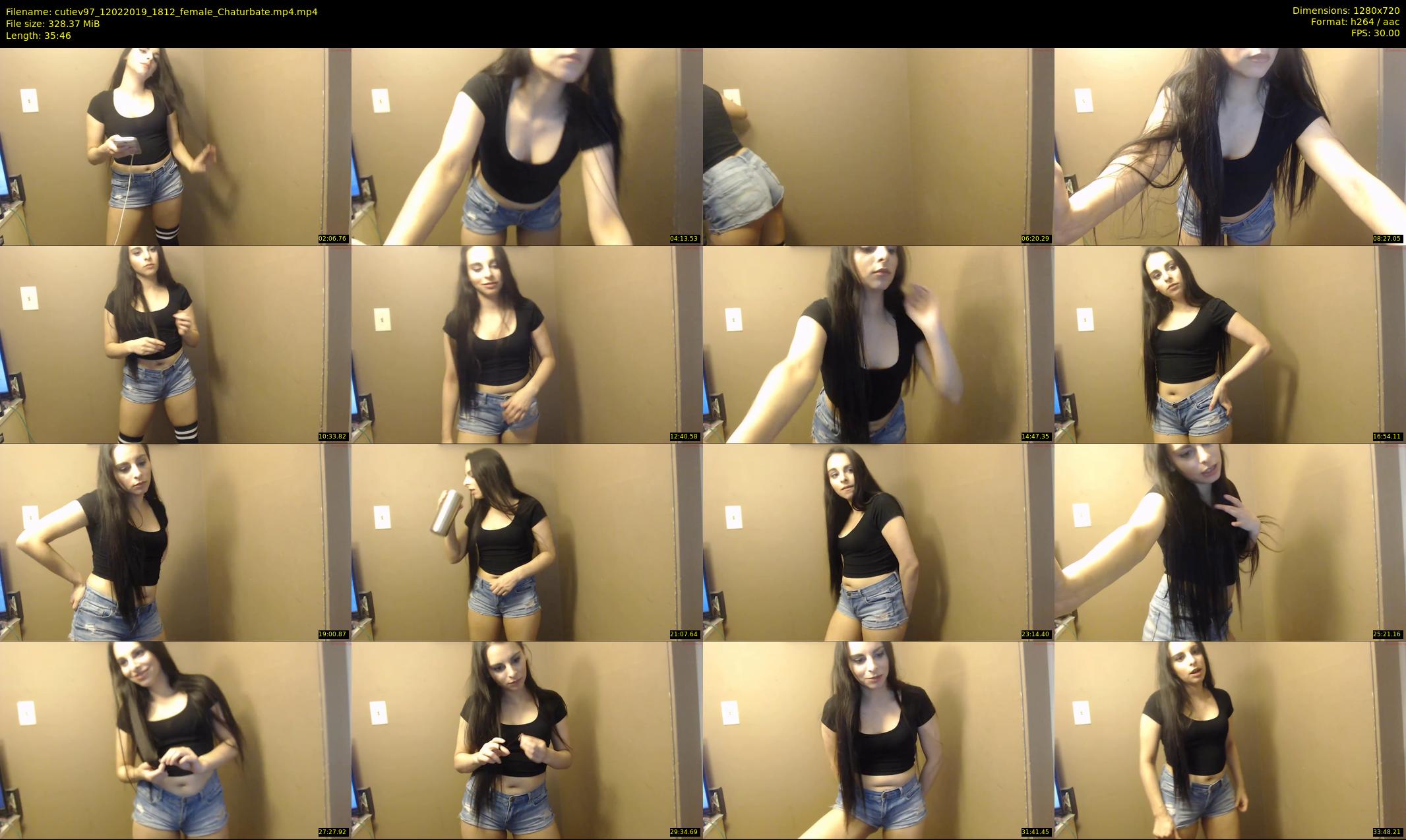 cutiev97 — 36 minute Chaturbate couple cam show recording, 720p, Feb 12, 2019