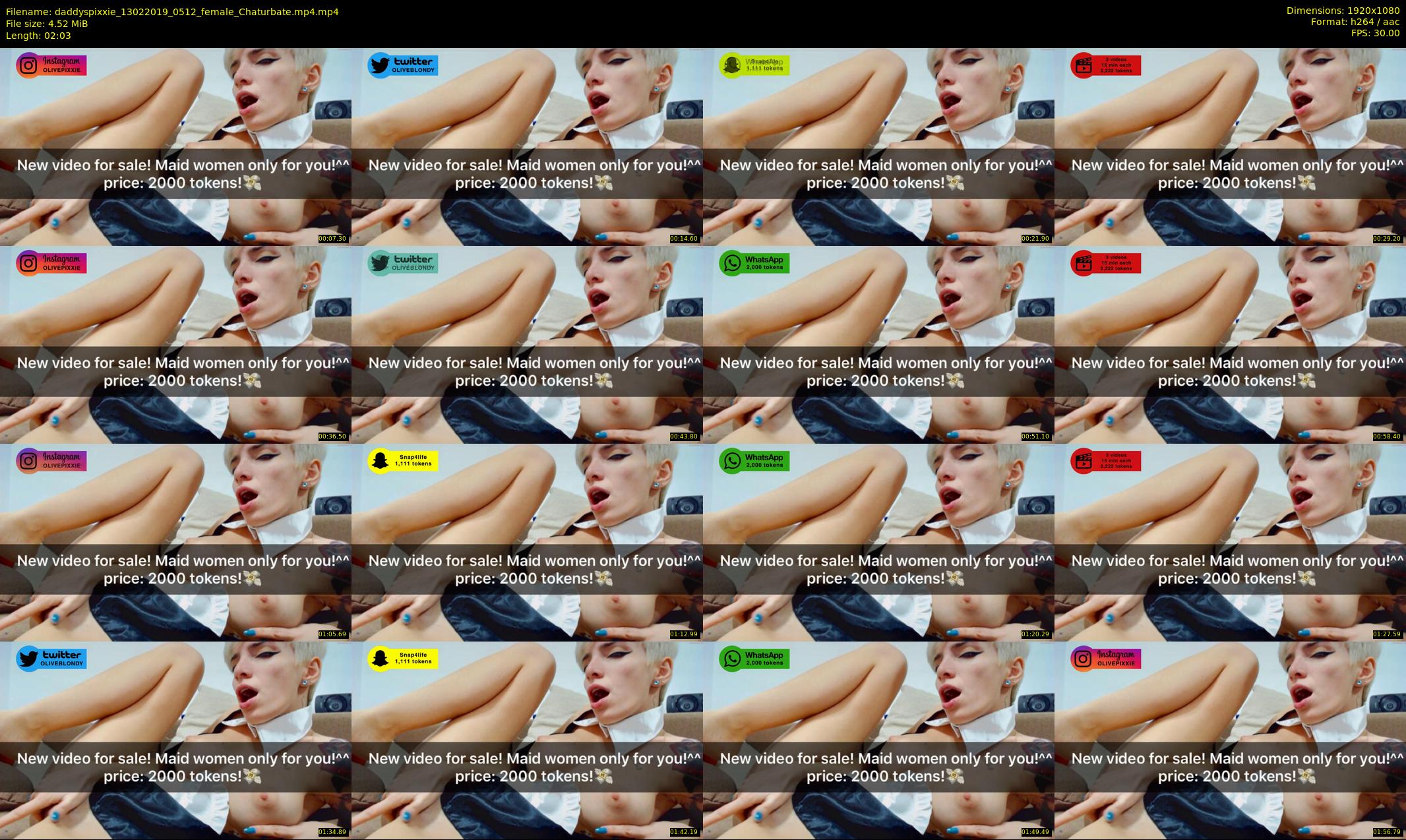 daddyspixxie — 3 minute Chaturbate female cam show recording, 1080p, Feb 13, 2019