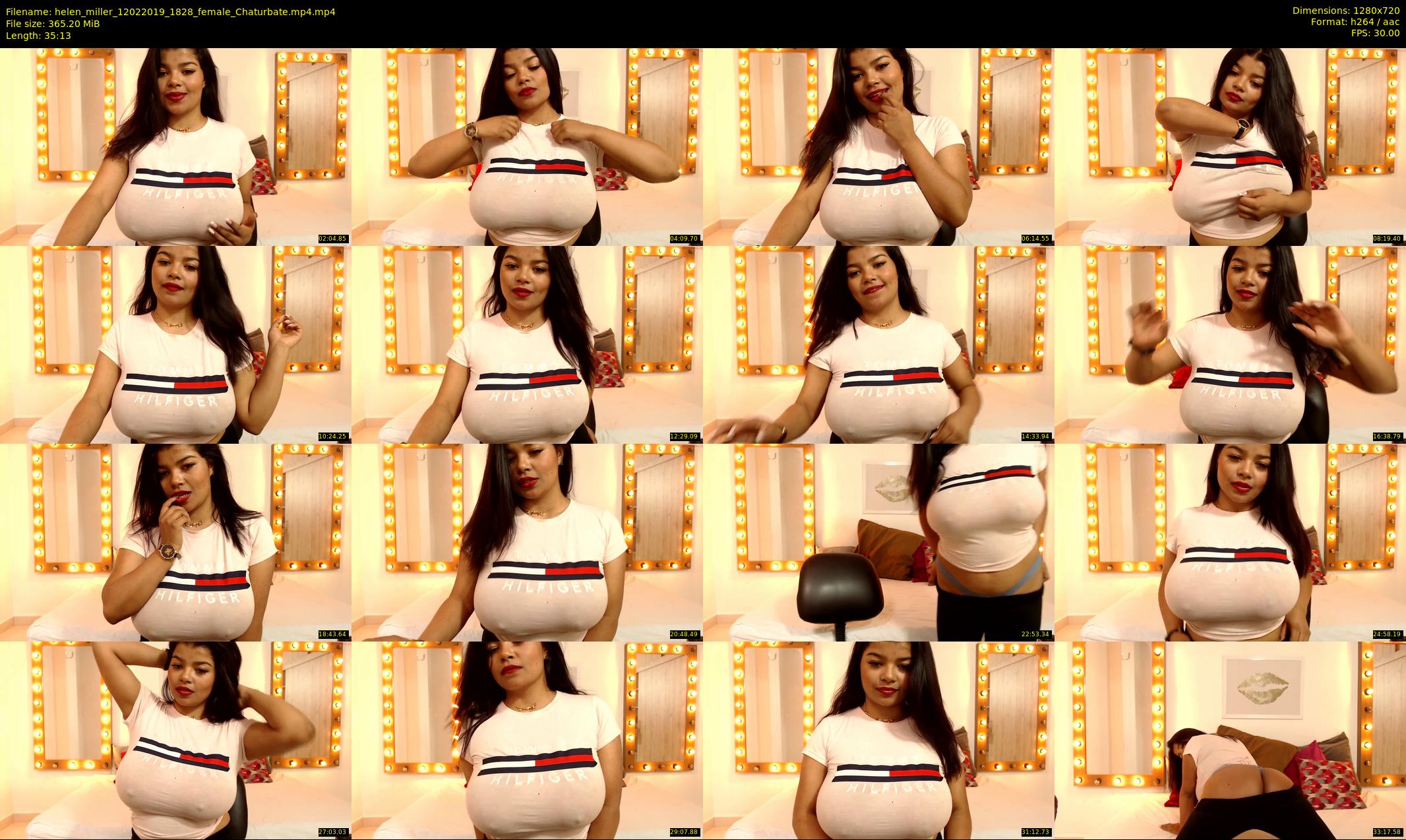 helen_miller — 36 minute Chaturbate female cam show recording, 720p, Feb 12, 2019