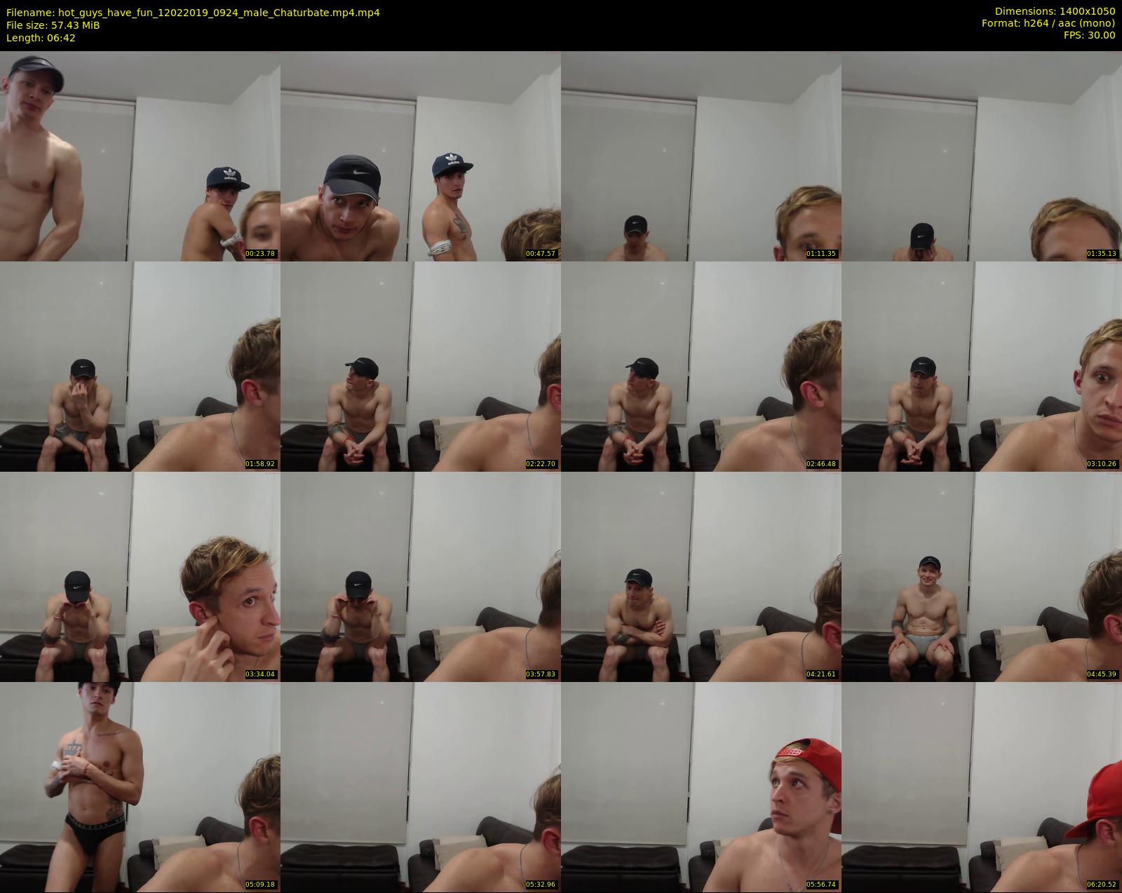 hot_guys_have_fun — 7 minute Chaturbate male cam show recording, 720p, Feb 12, 2019