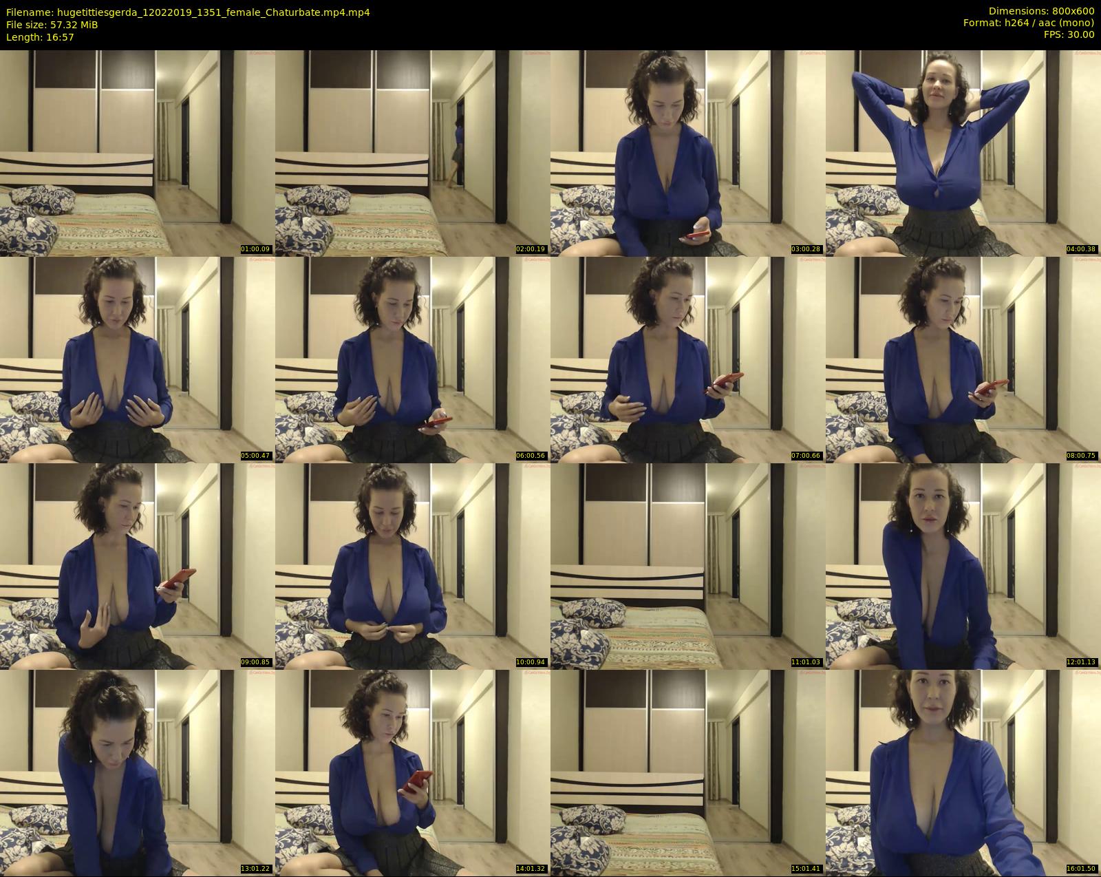 hugetittiesgerda — 17 minute Chaturbate female cam show recording, 480p, Feb 12, 2019