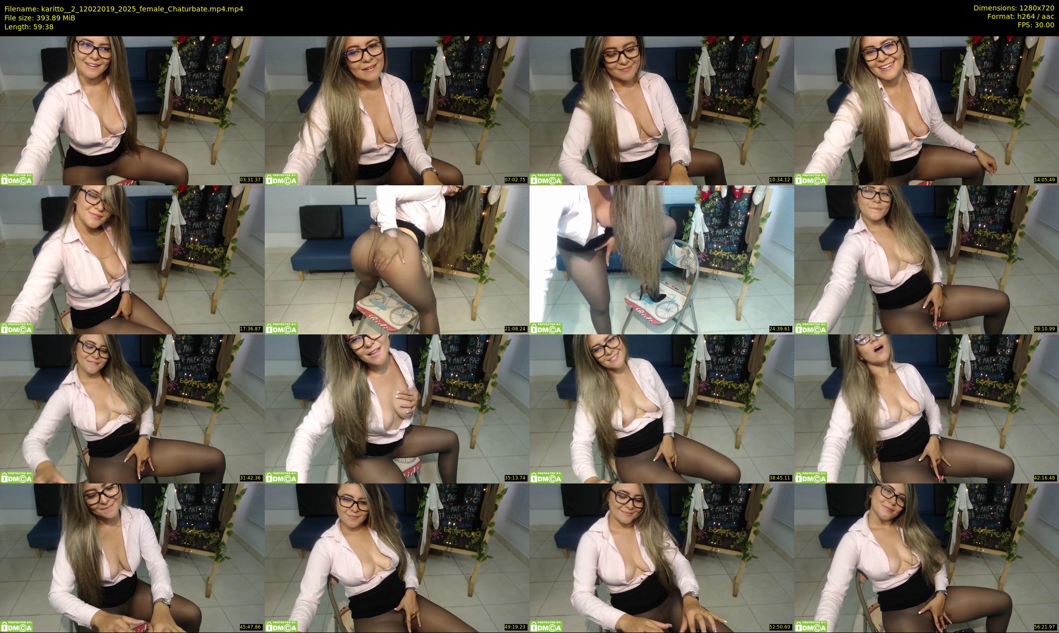 karitto__2 — 60 minute Chaturbate female cam show recording, 720p, Feb 12, 2019