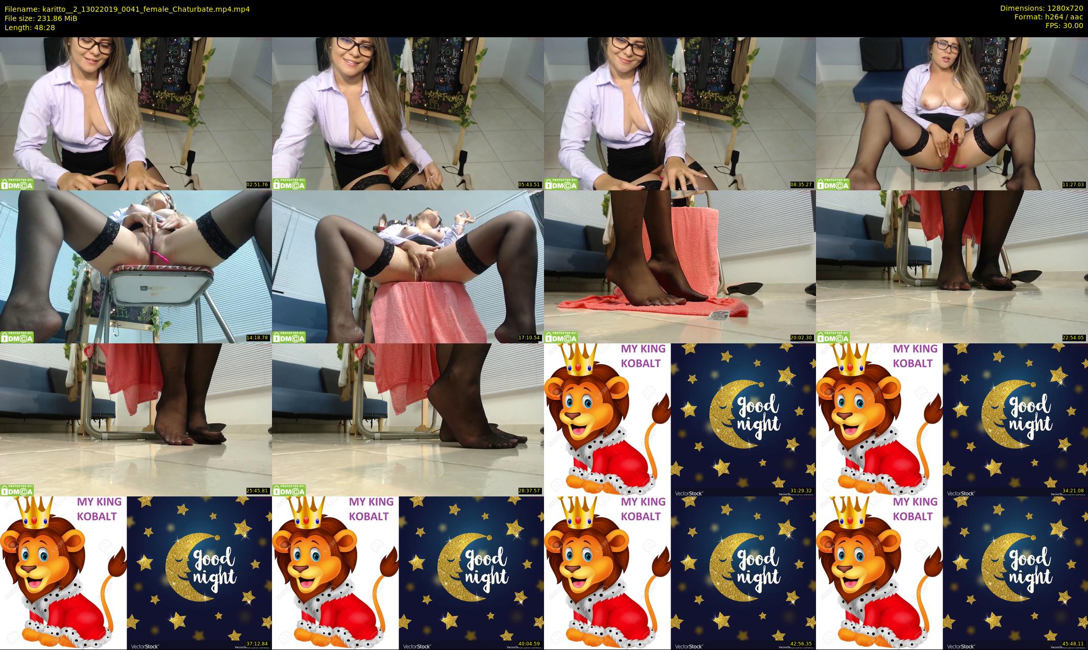 karitto__2 — 49 minute Chaturbate female cam show recording, 720p, Feb 13, 2019