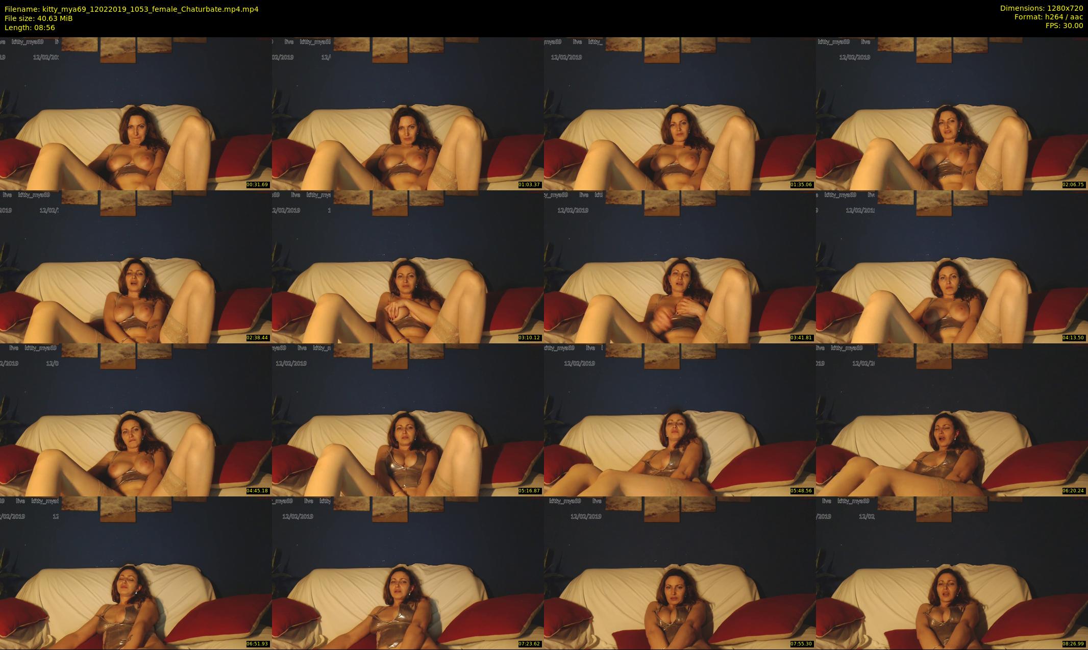 kitty_mya69 — 9 minute Chaturbate female cam show recording, 720p, Feb 12, 2019