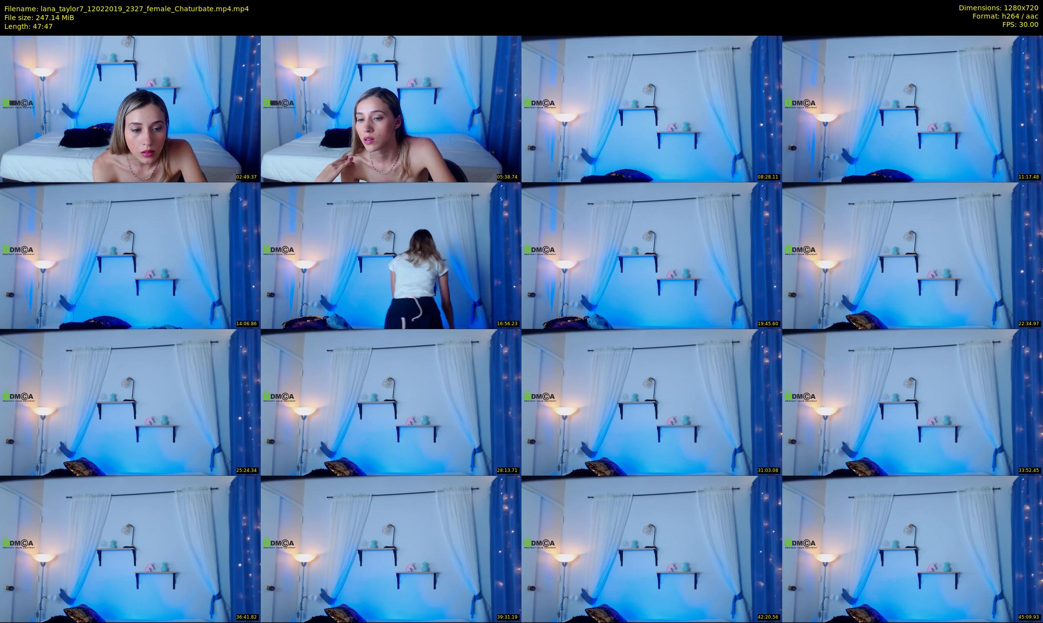 lana_taylor7 — 48 minute Chaturbate female cam show recording, 720p, Feb 12, 2019