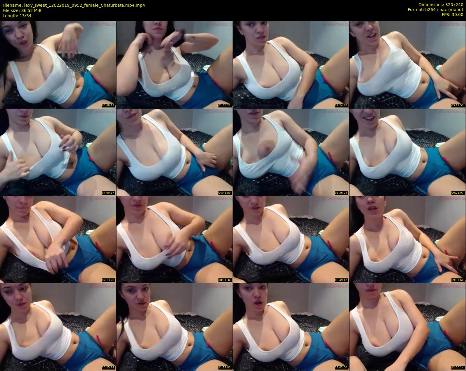lexy_sweet — 14 minute Chaturbate female cam show recording, SD, Feb 12, 2019