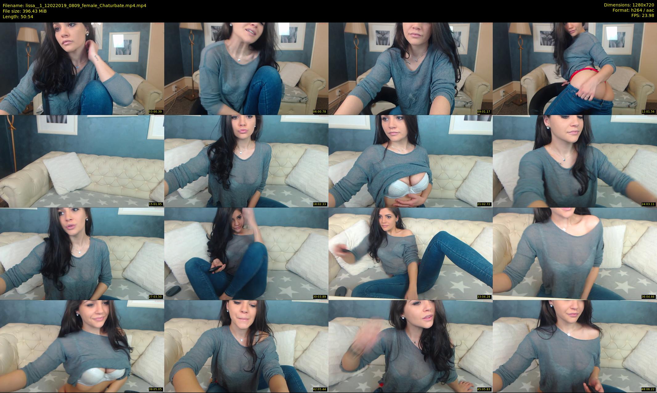 lissa__1 — 51 minute Chaturbate female cam show recording, 720p, Feb 12, 2019