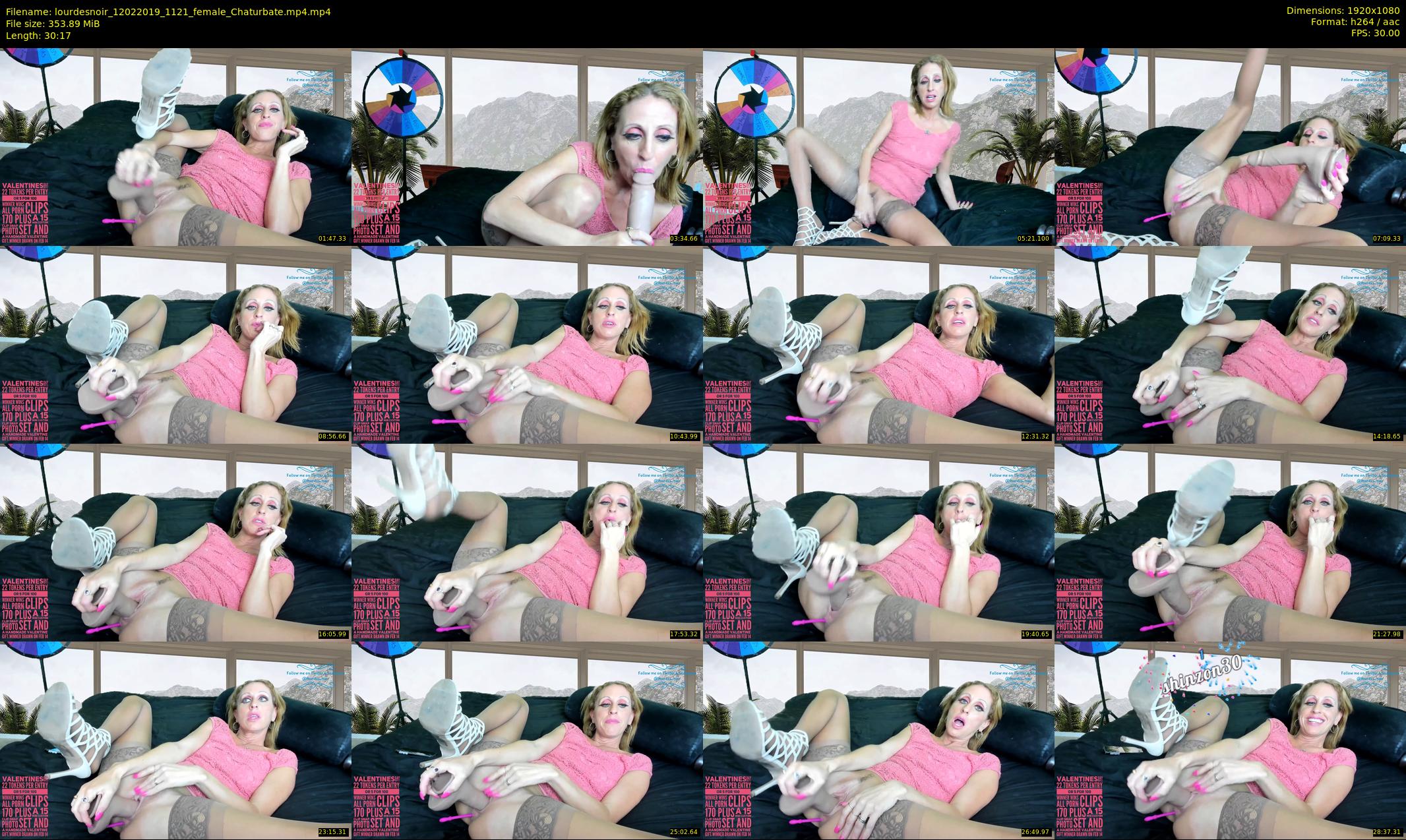 lourdesnoir — 31 minute Chaturbate female cam show recording, 1080p, Feb 12, 2019