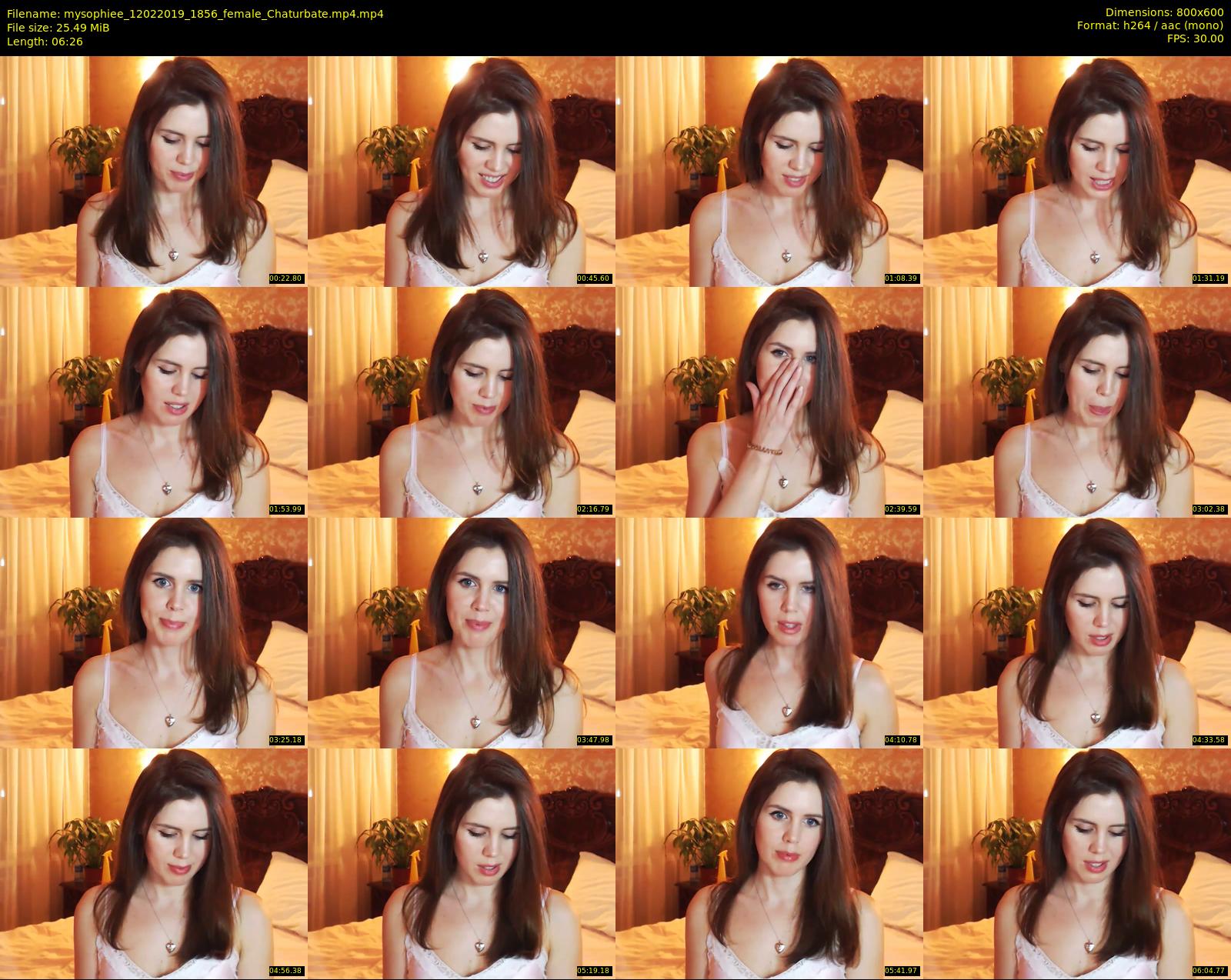 mysophiee — 7 minute Chaturbate female cam show recording, 480p, Feb 12, 2019