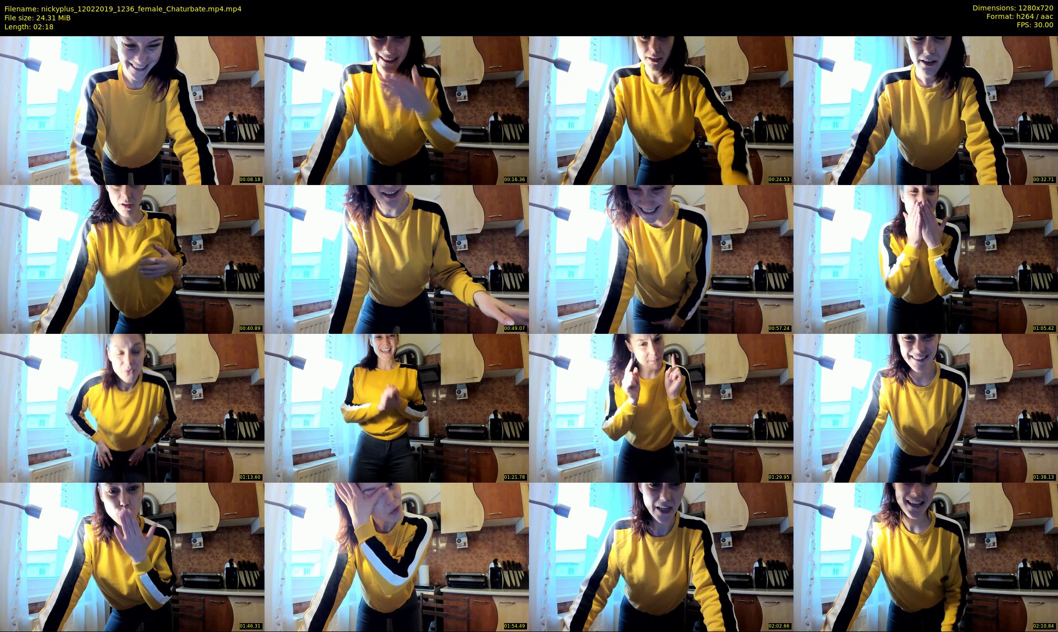 nickyplus — 3 minute Chaturbate couple cam show recording, 720p, Feb 12, 2019