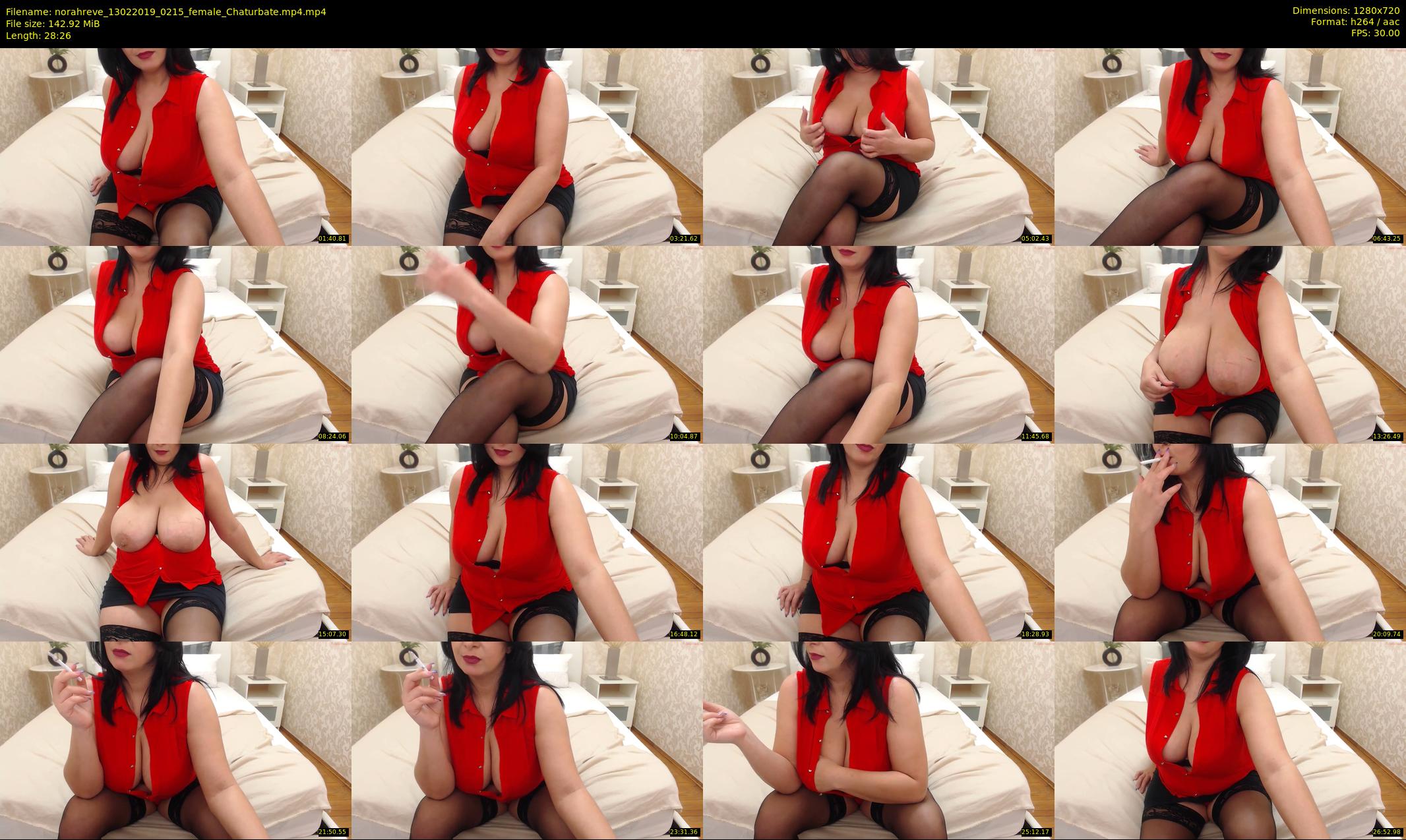 norahreve — 29 minute Chaturbate female cam show recording, 720p, Feb 13, 2019