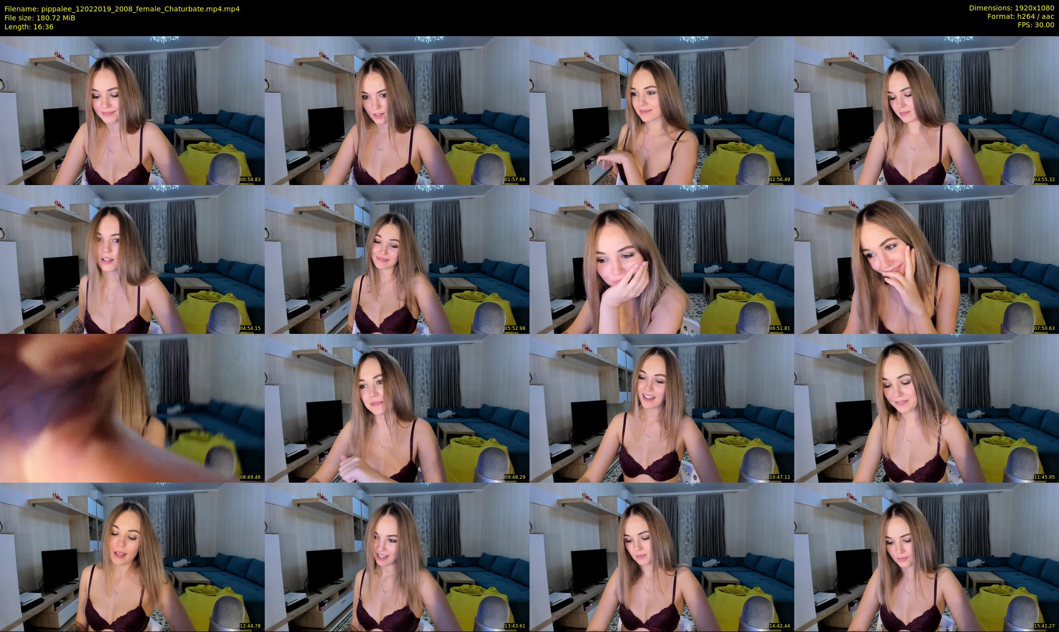 pippalee — 17 minute Chaturbate female cam show recording, 1080p, Feb 12, 2019
