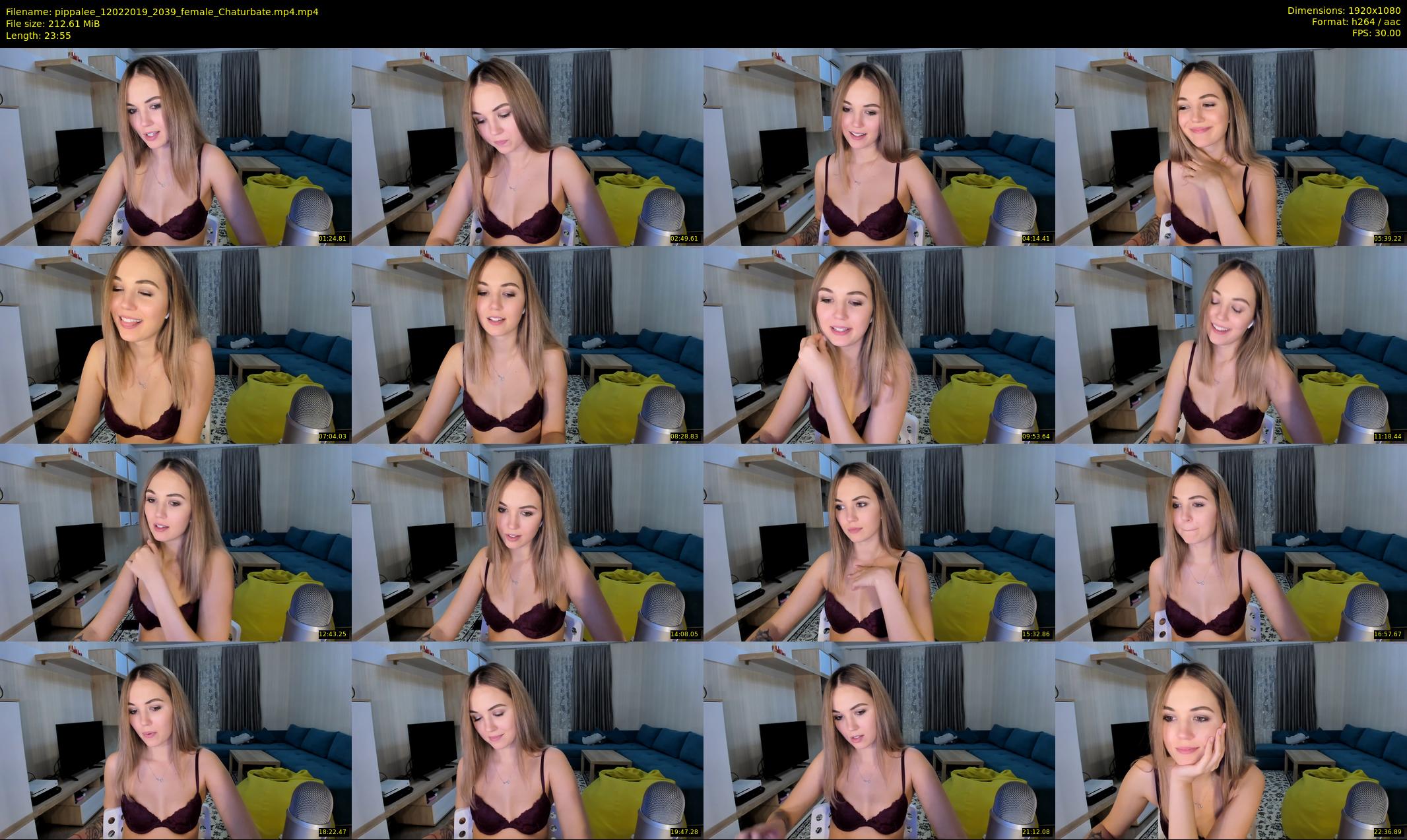 pippalee — 24 minute Chaturbate female cam show recording, 1080p, Feb 12, 2019