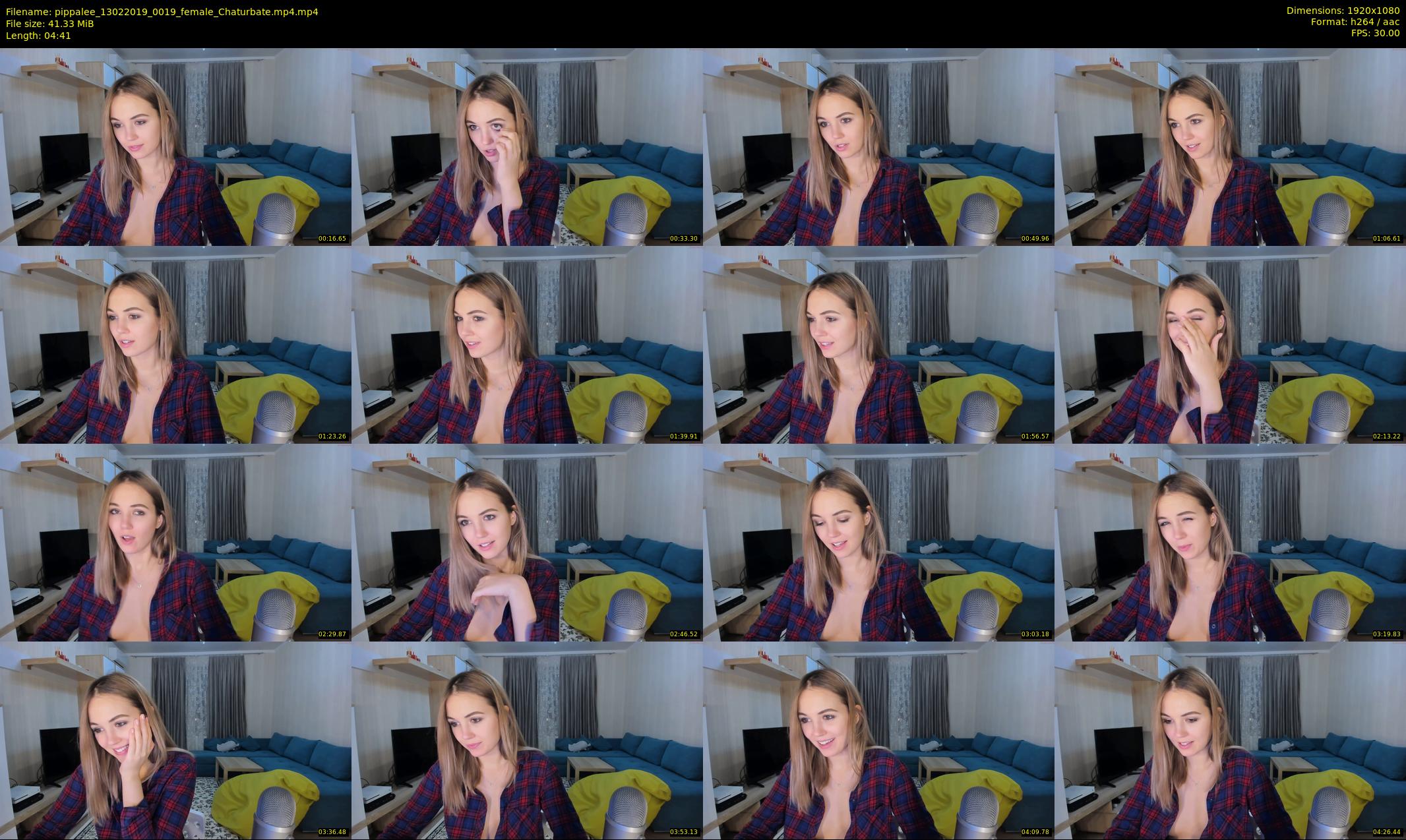 pippalee — 5 minute Chaturbate female cam show recording, 1080p, Feb 13, 2019