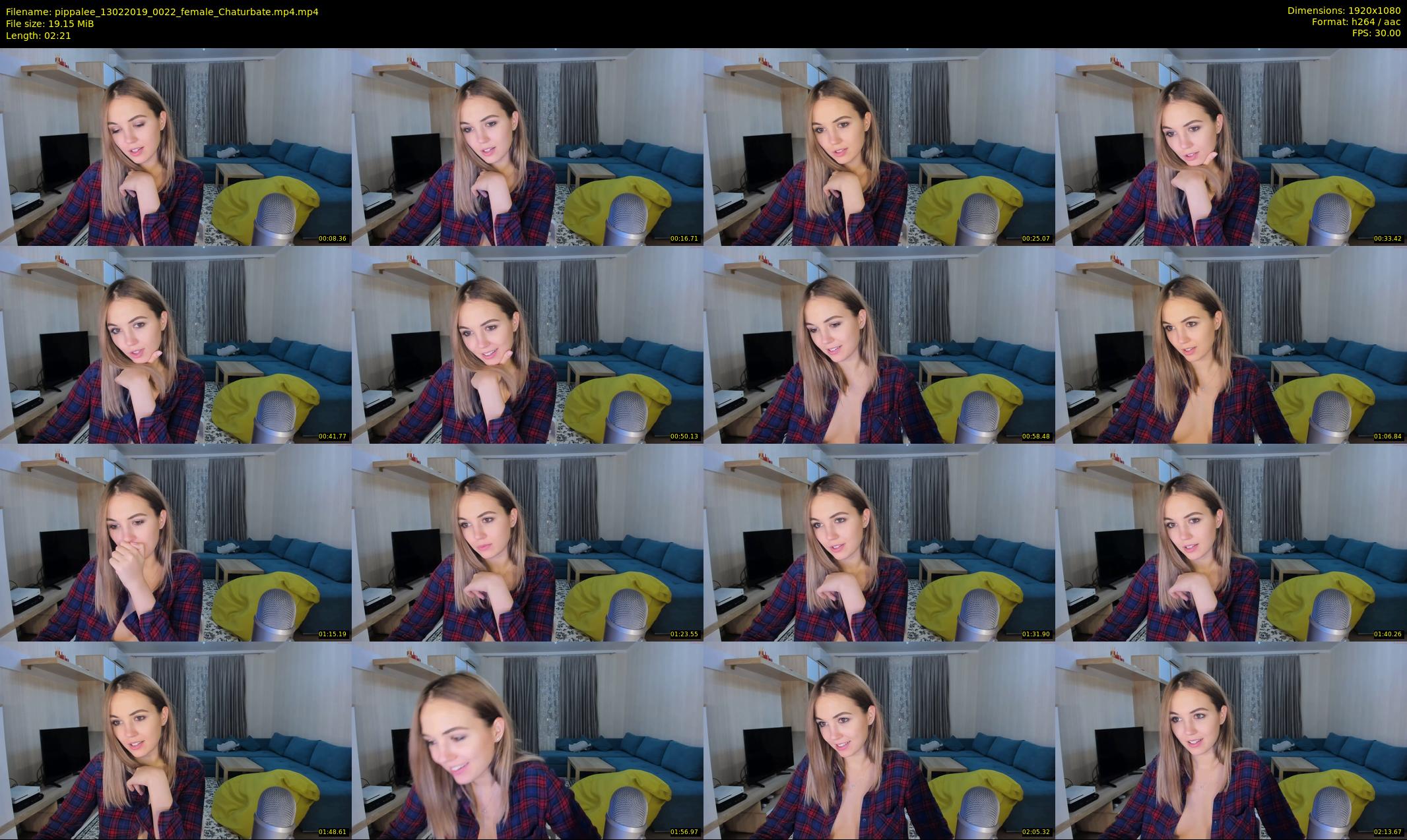 pippalee — 3 minute Chaturbate female cam show recording, 1080p, Feb 13, 2019