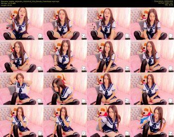 sophia_alejandra — 4 minute Chaturbate female cam show recording, 720p, Feb 12, 2019