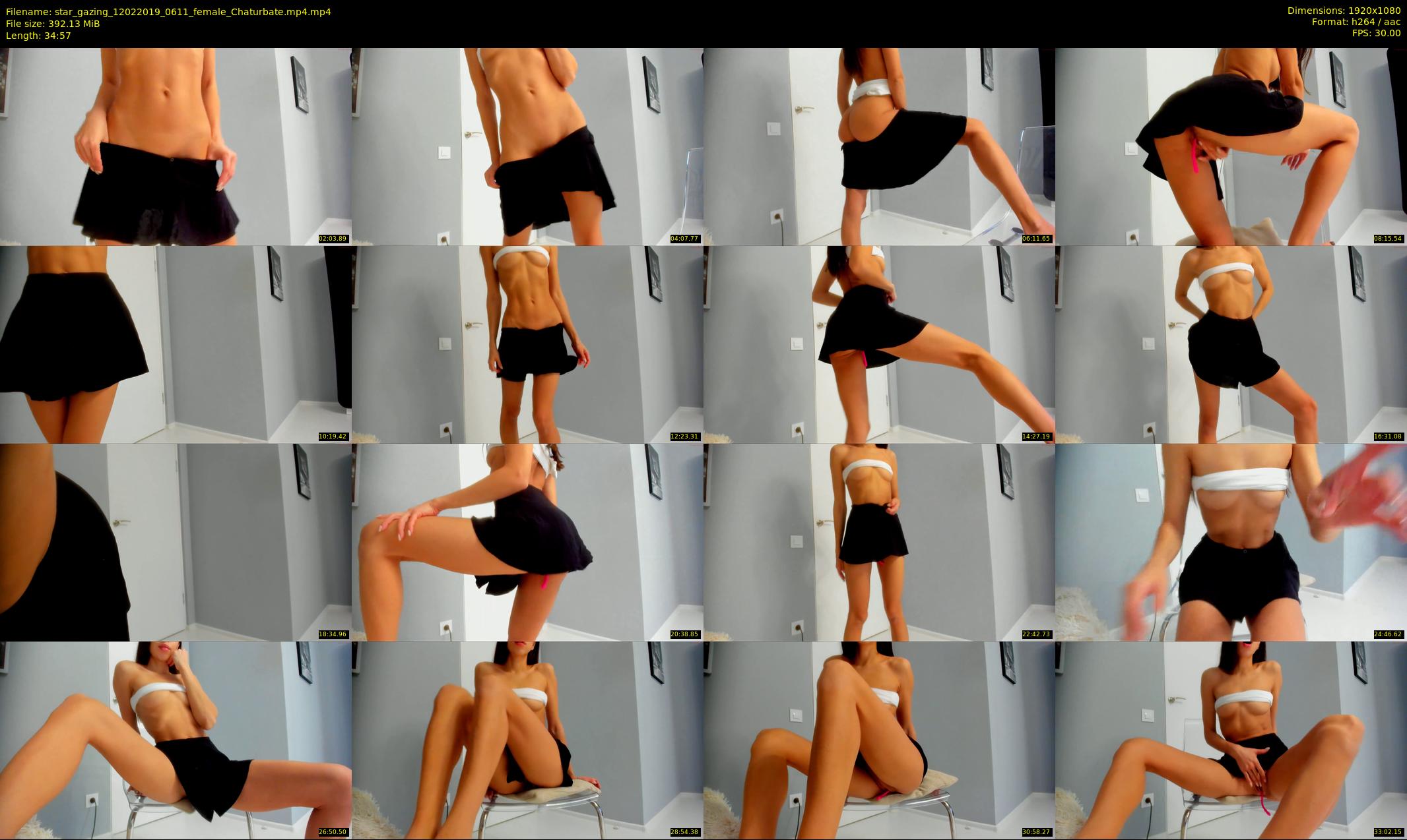 star_gazing — 35 minute Chaturbate female cam show recording, 1080p, Feb 12, 2019