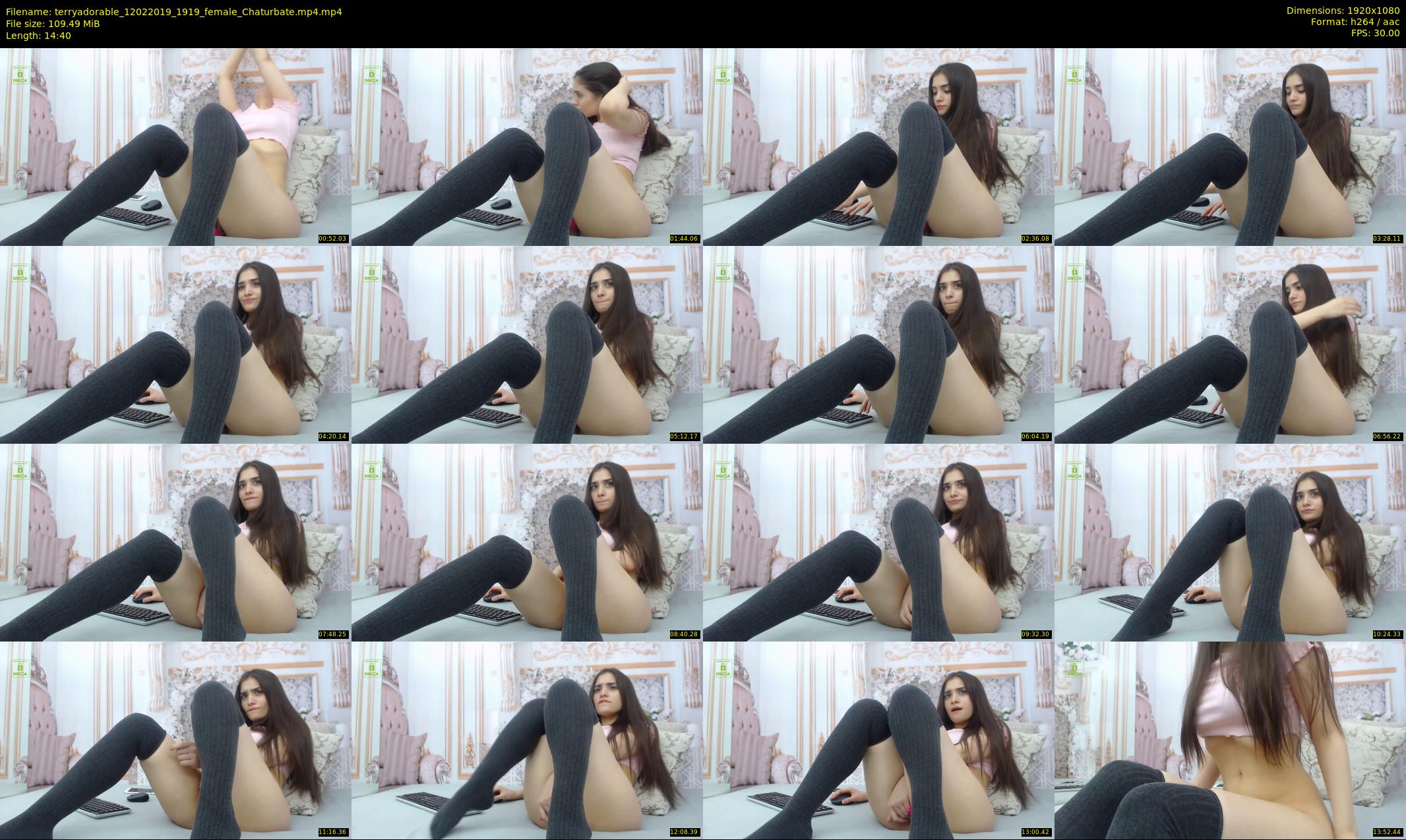 terryadorable — 15 minute Chaturbate female cam show recording, 1080p, Feb 12, 2019